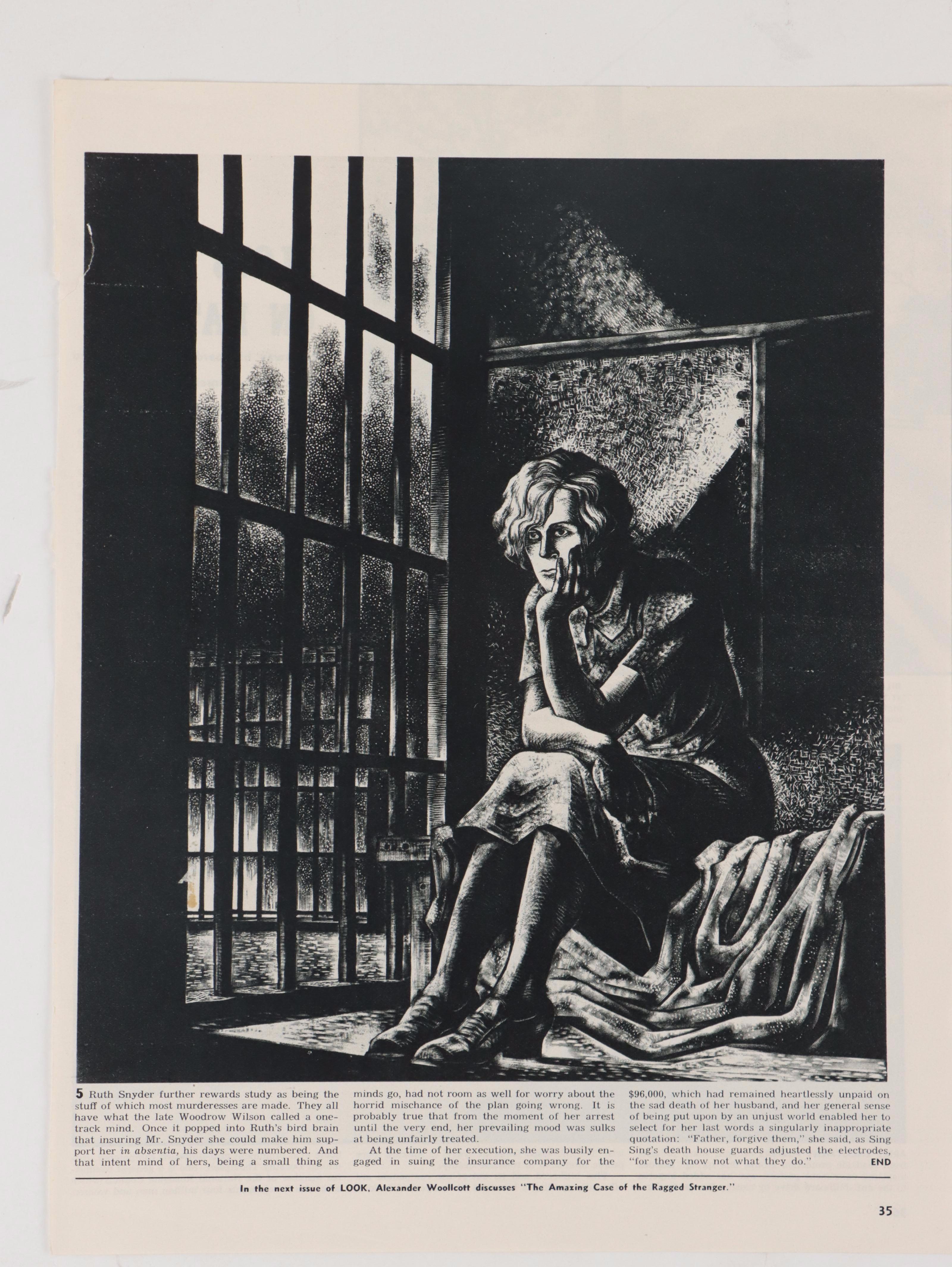 Lynd Ward Figurative Wood Engraving Illustrations