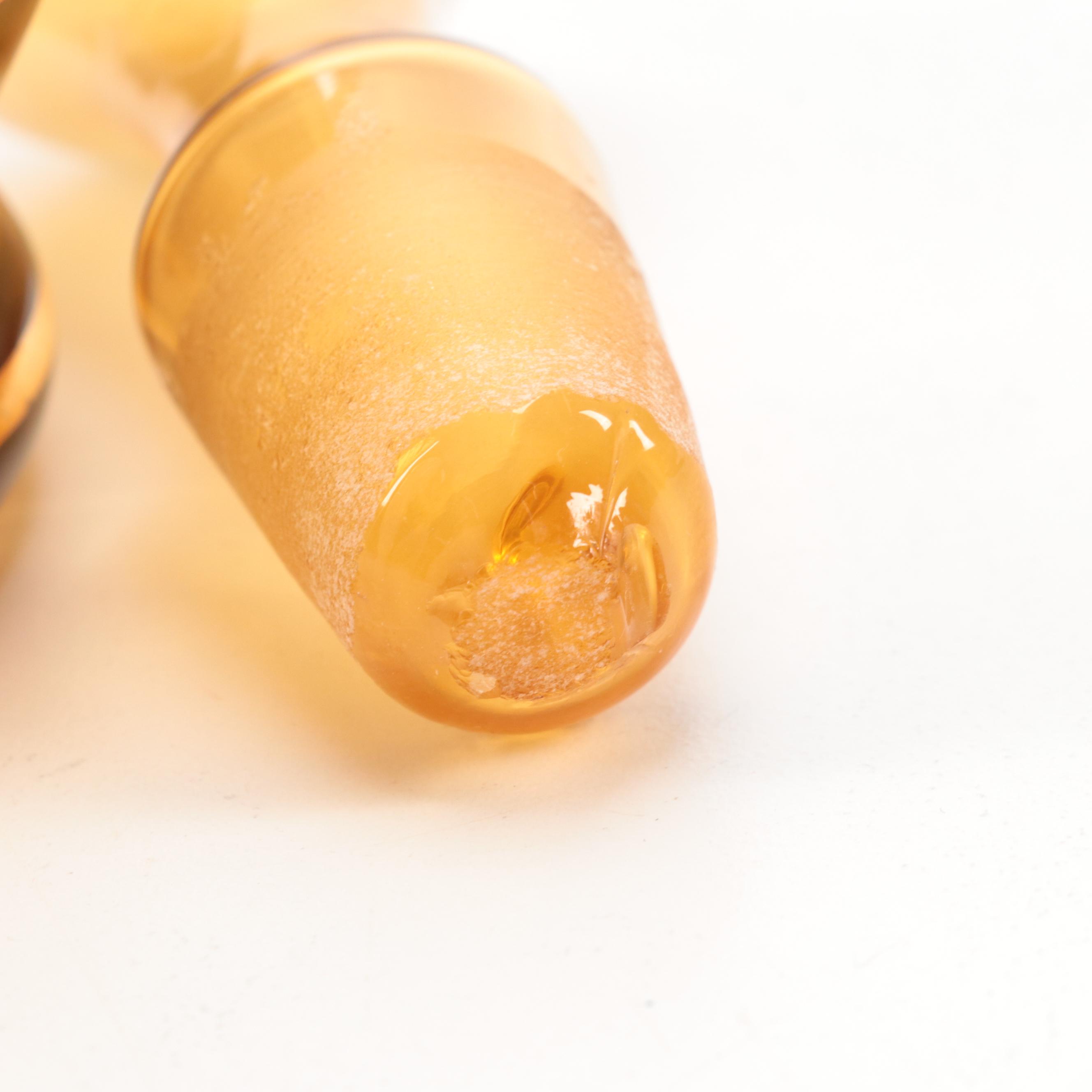 Lenox Bone China Vase with Venetian Style Glass Decanter, Mid to Late 20th C.