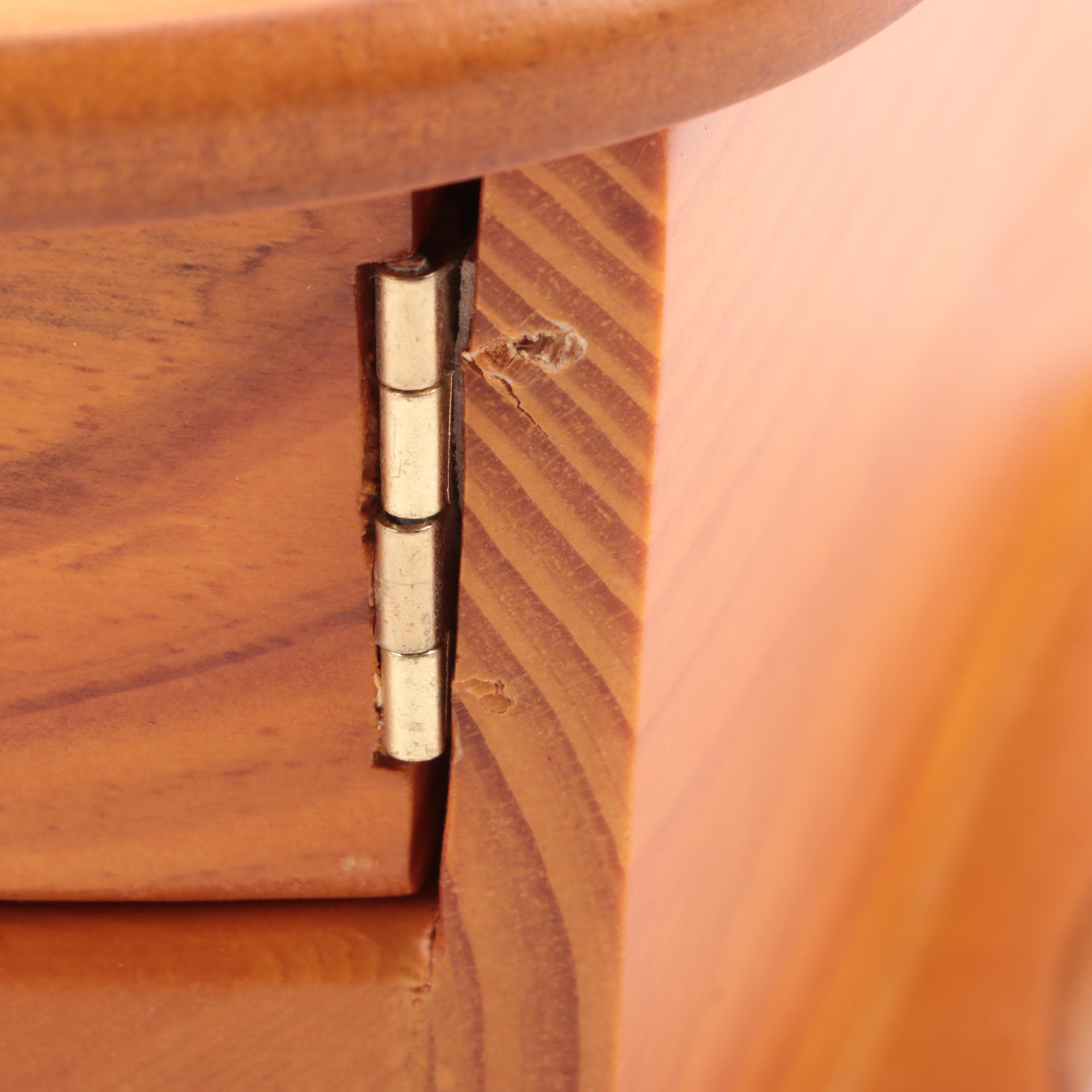 Heart-Shaped and Other Wooden Jewelry Boxes