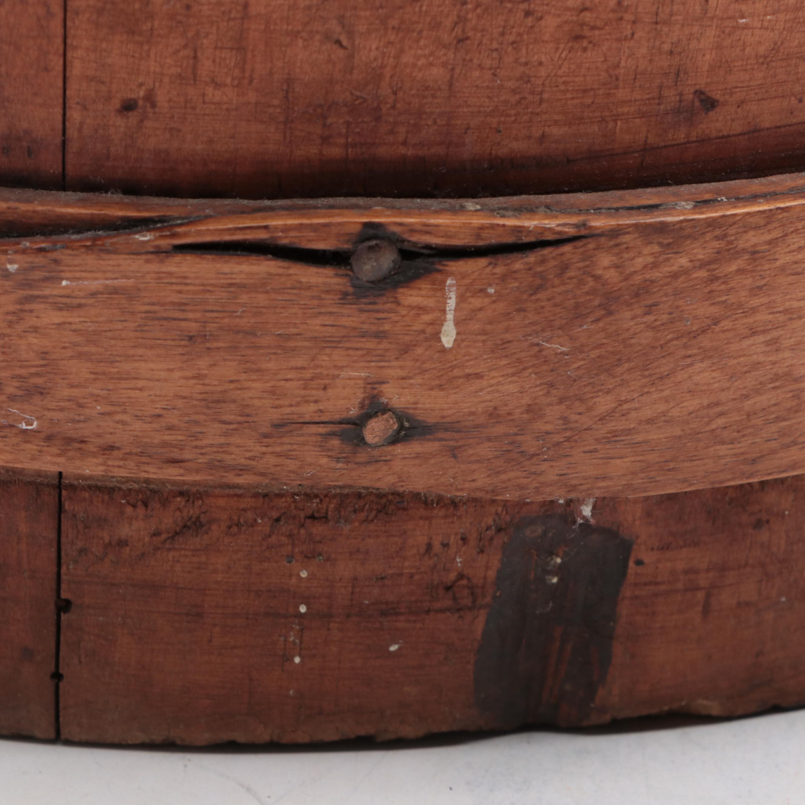 Hand-Crafted Pine Firkin