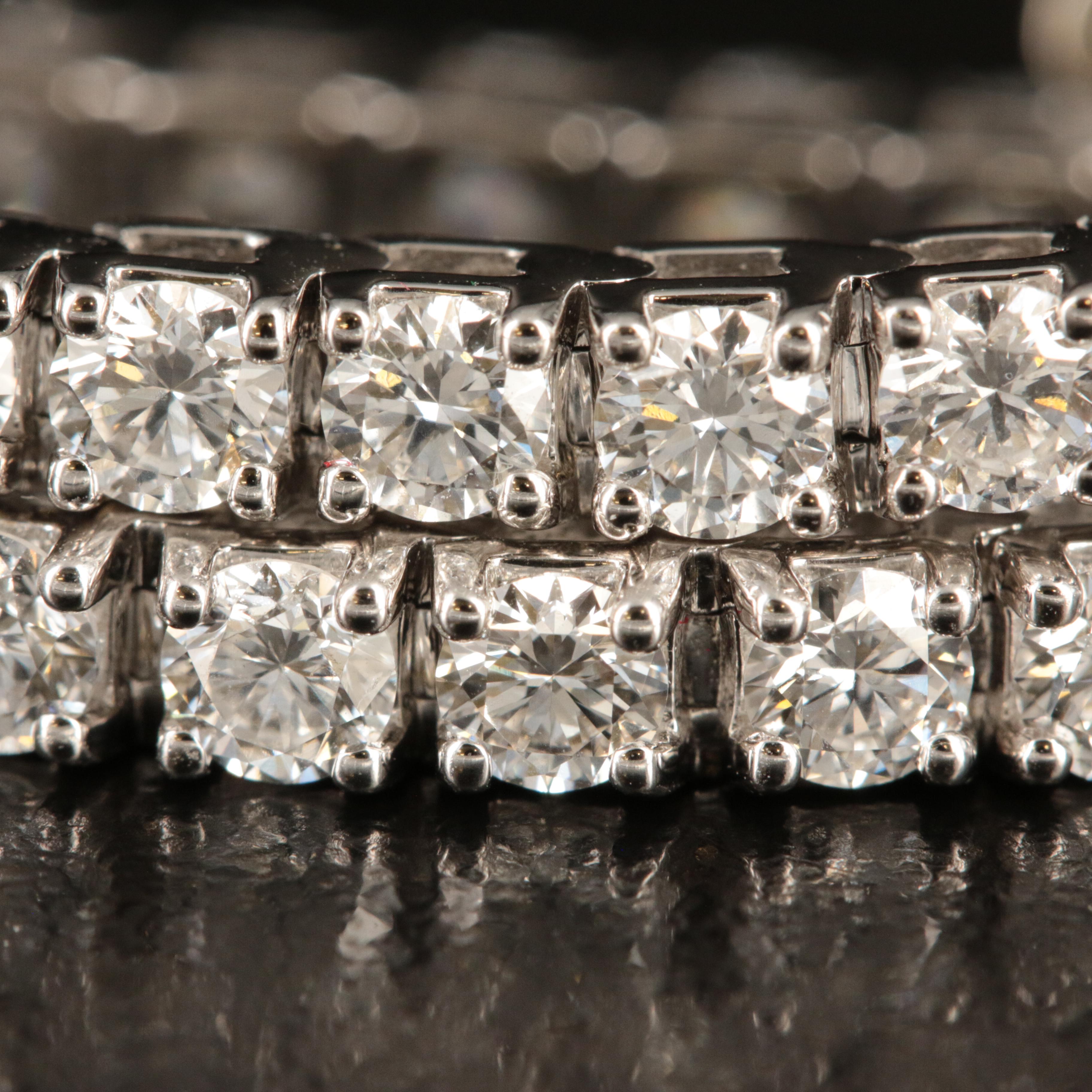 14K 6.00 CTW Lab Grown Diamond Line Bracelet