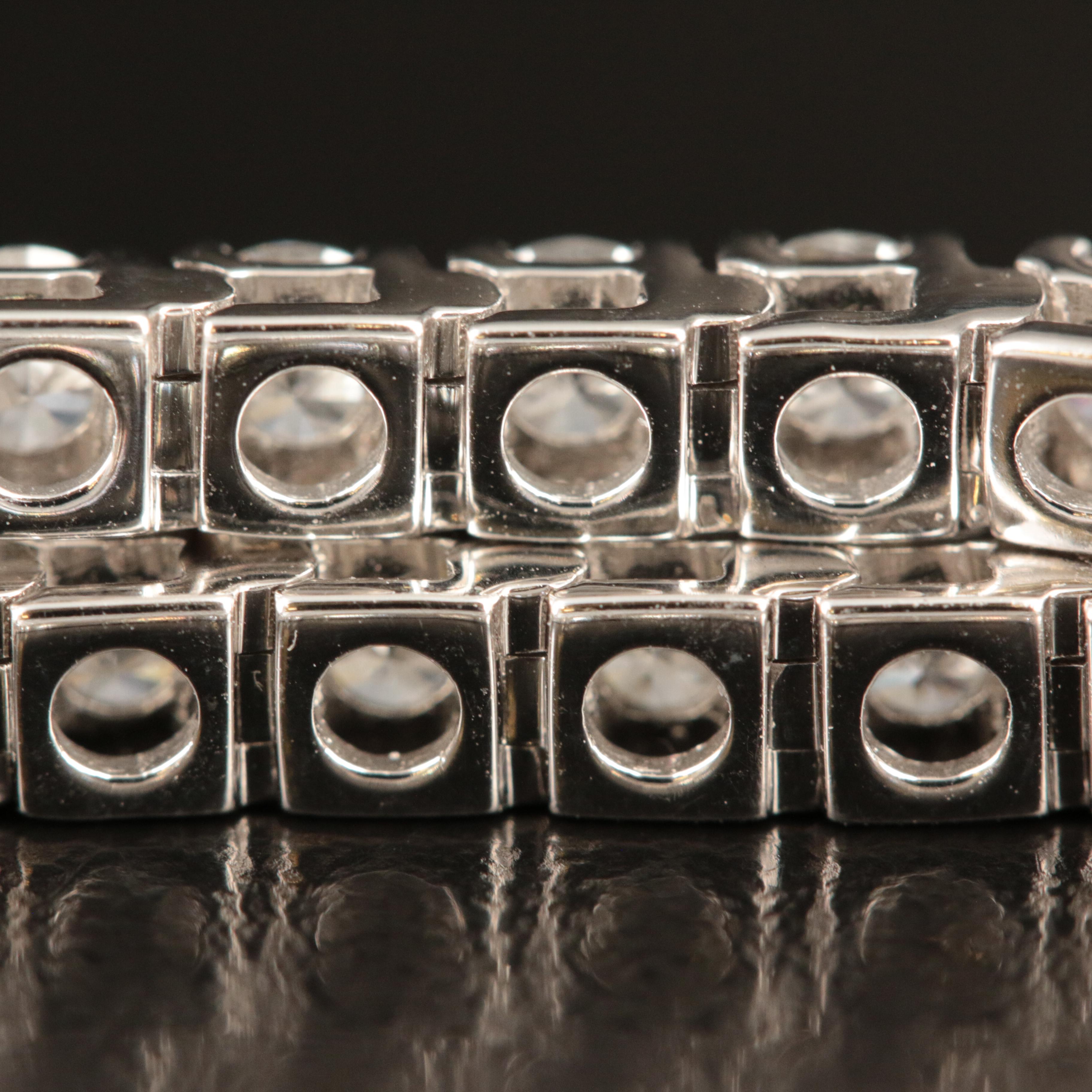 14K 6.00 CTW Lab Grown Diamond Line Bracelet