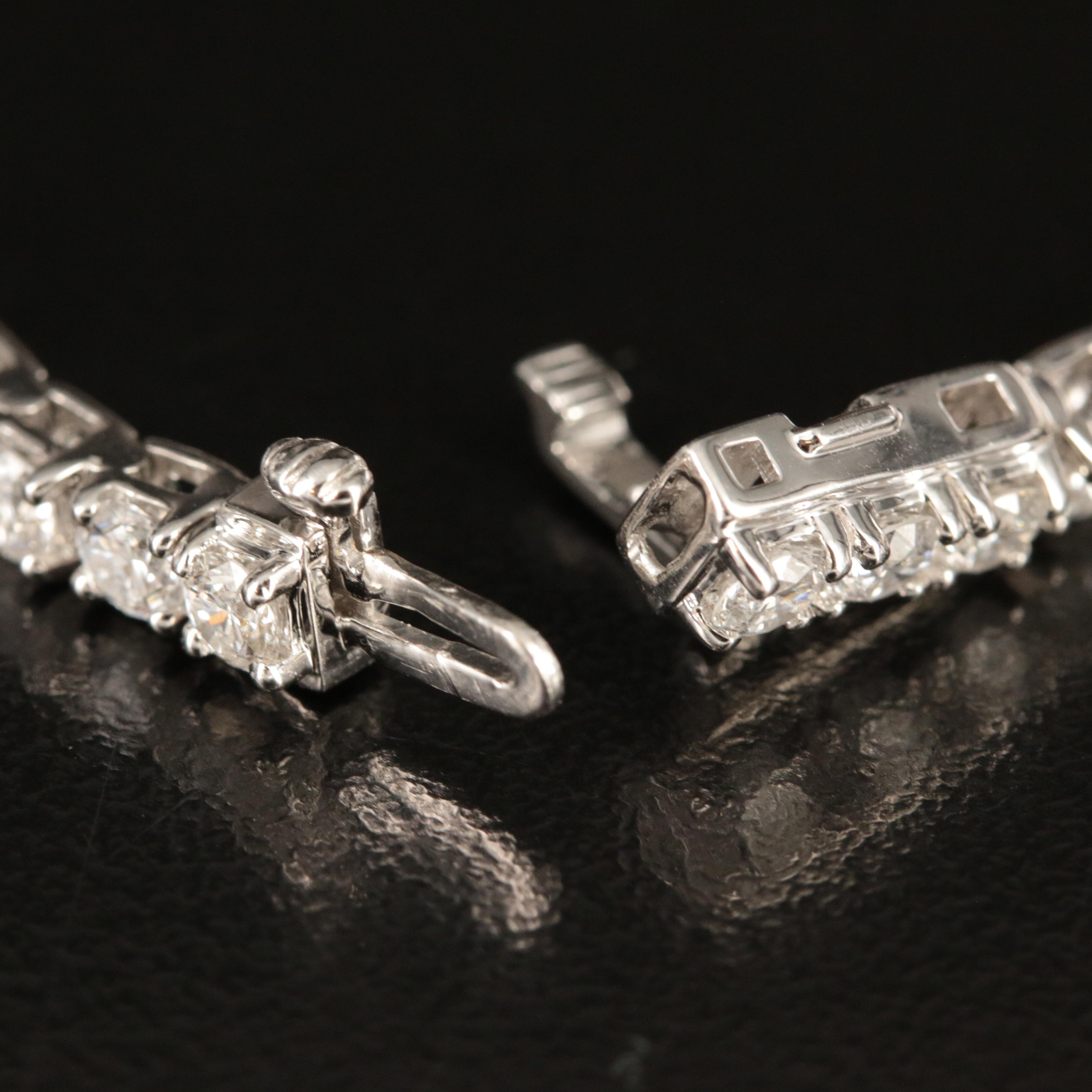 14K 6.00 CTW Lab Grown Diamond Line Bracelet