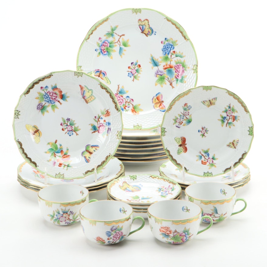 Herend "Queen Victoria" Porcelain Dinnerware