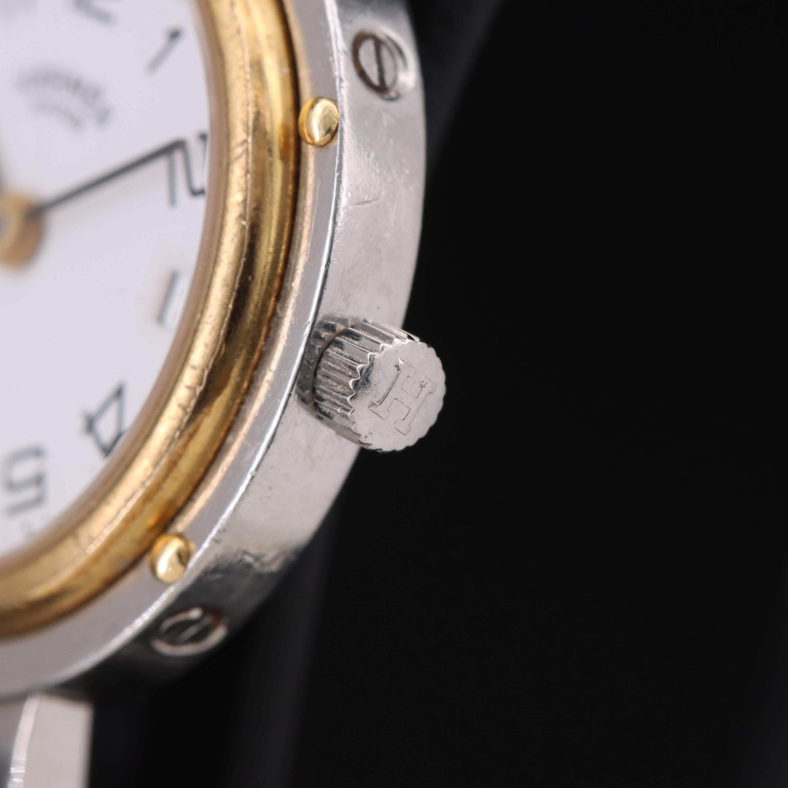 Hermès Paris Clipper Quartz with Date Watch