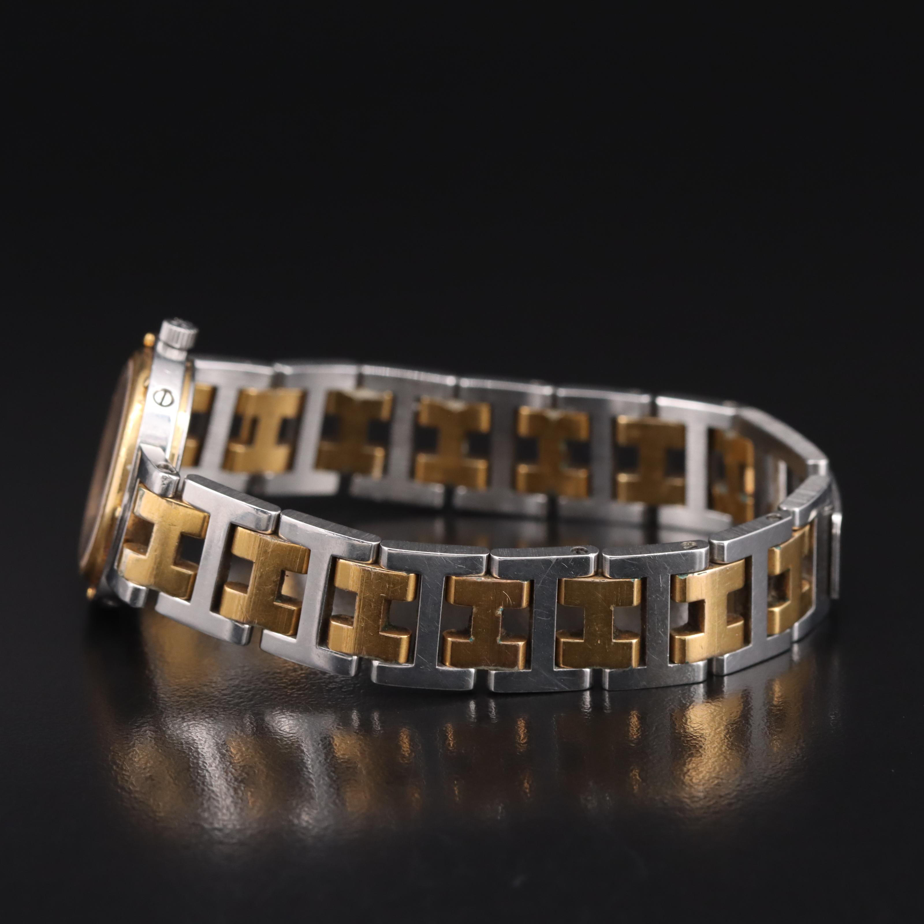 Hermès Paris Clipper Quartz with Date Watch