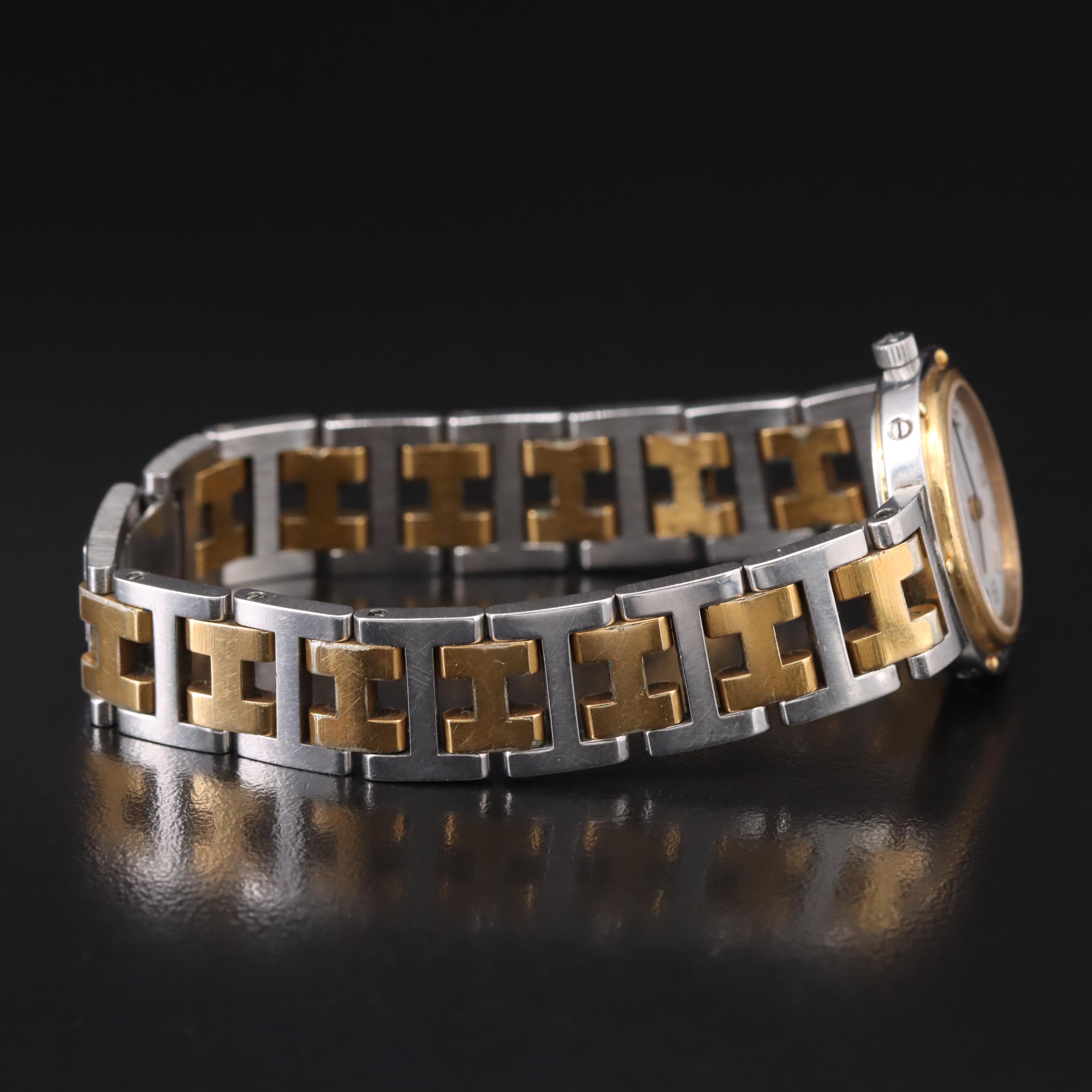 Hermès Paris Clipper Quartz with Date Watch