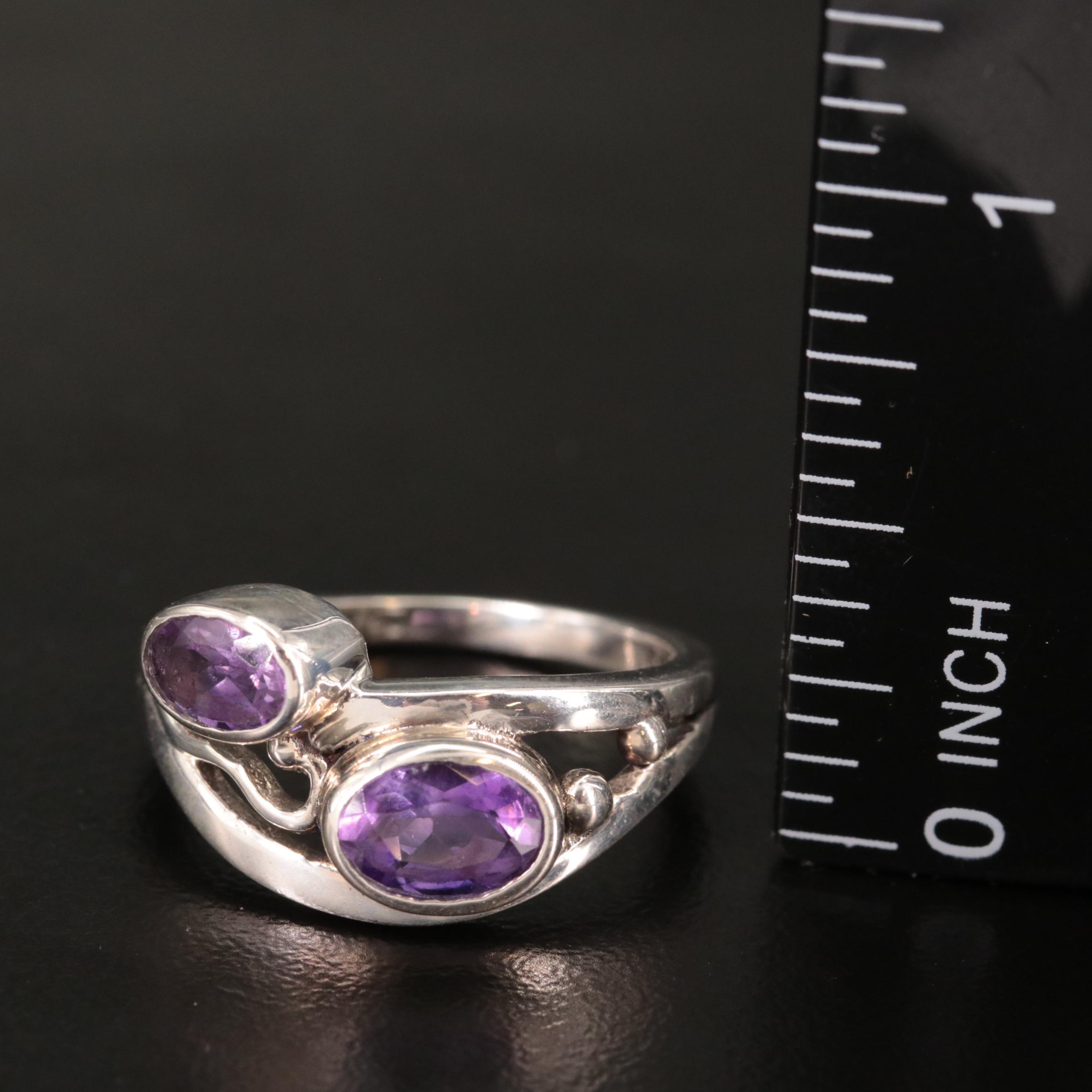 Sterling Amethyst Ring