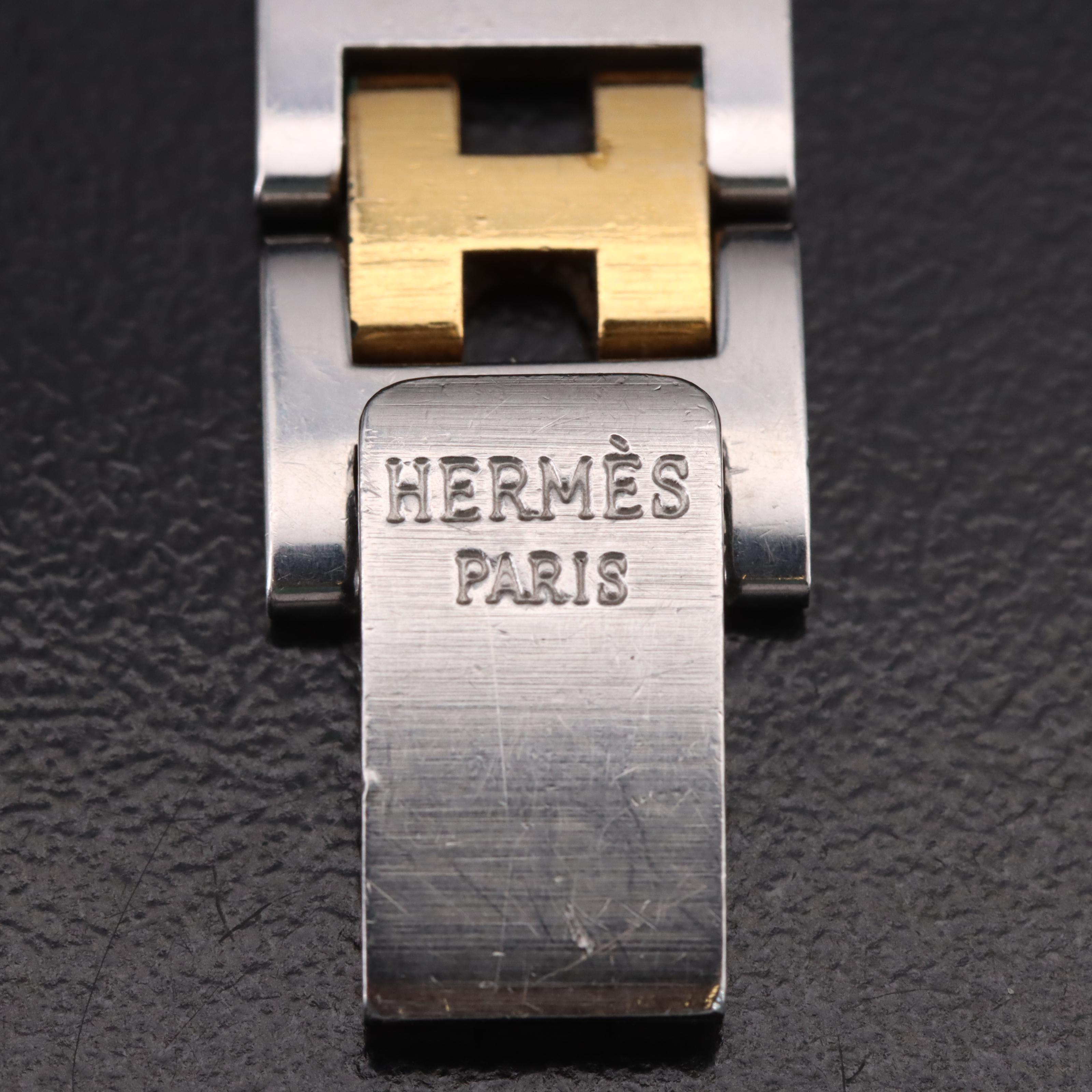 Hermès Paris Clipper Quartz with Date Watch