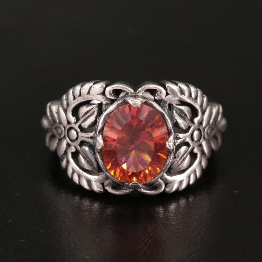 Sterling Mystic Quartz Ring