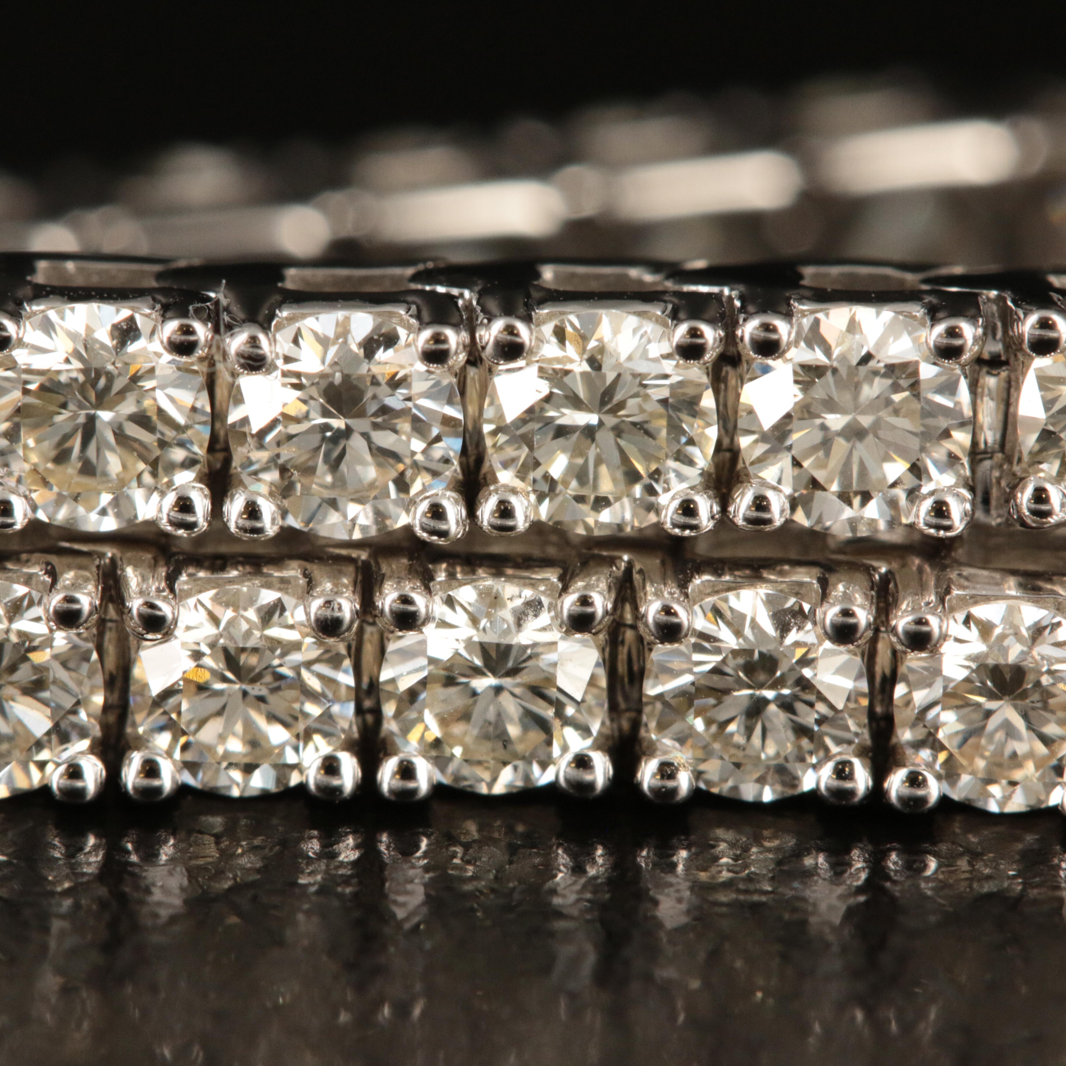 14K 6.00 CTW Lab Grown Diamond Line Bracelet