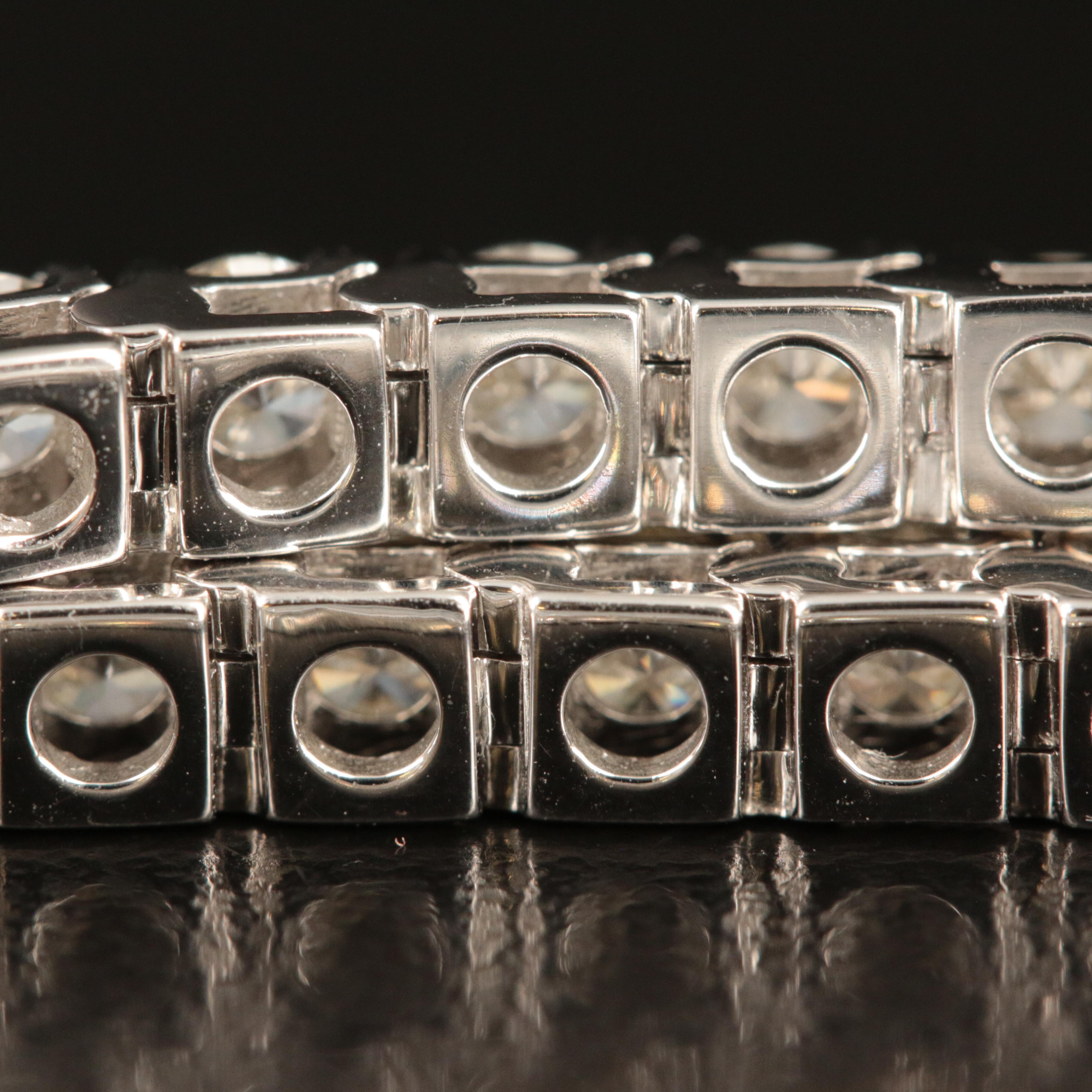 14K 6.00 CTW Lab Grown Diamond Line Bracelet