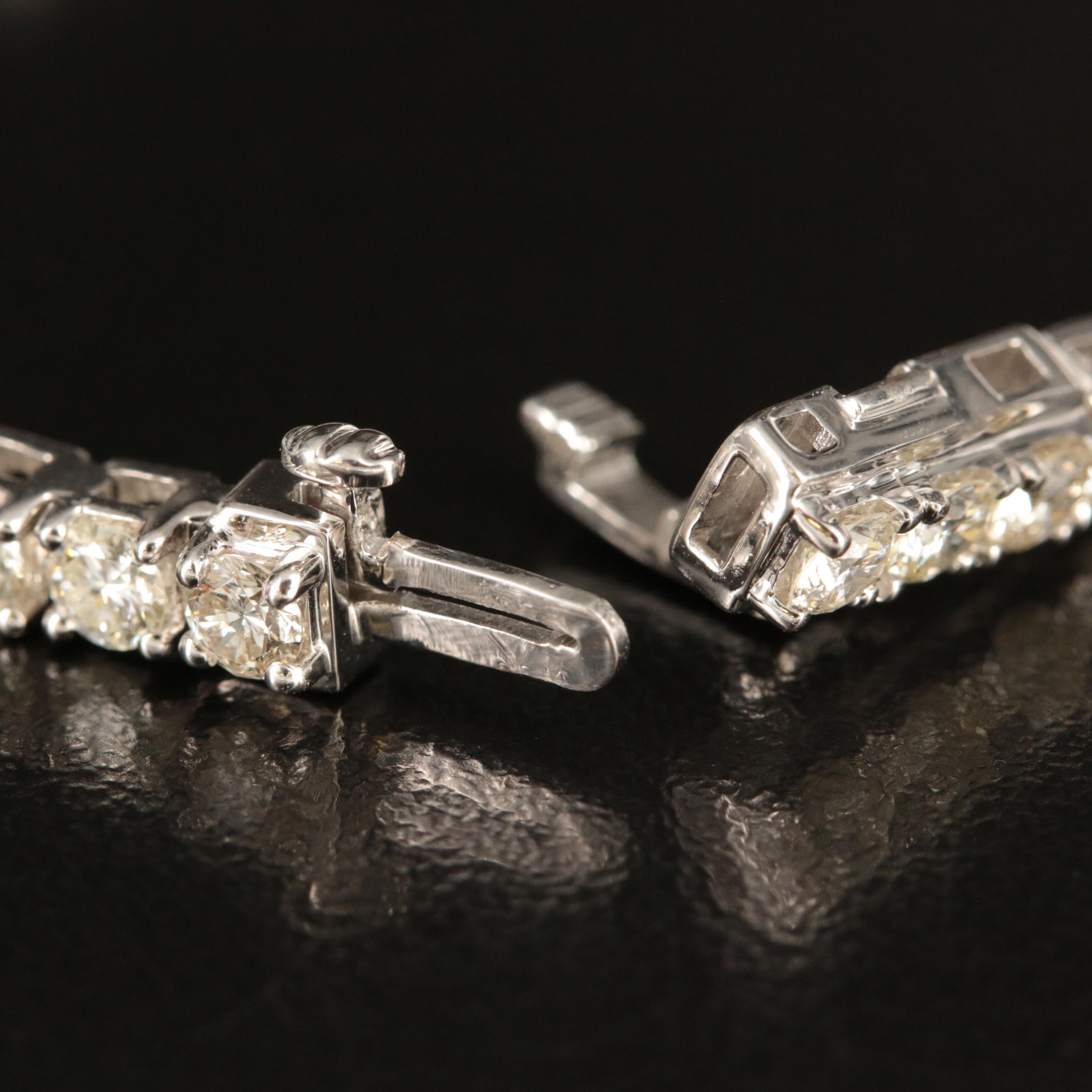 14K 6.00 CTW Lab Grown Diamond Line Bracelet