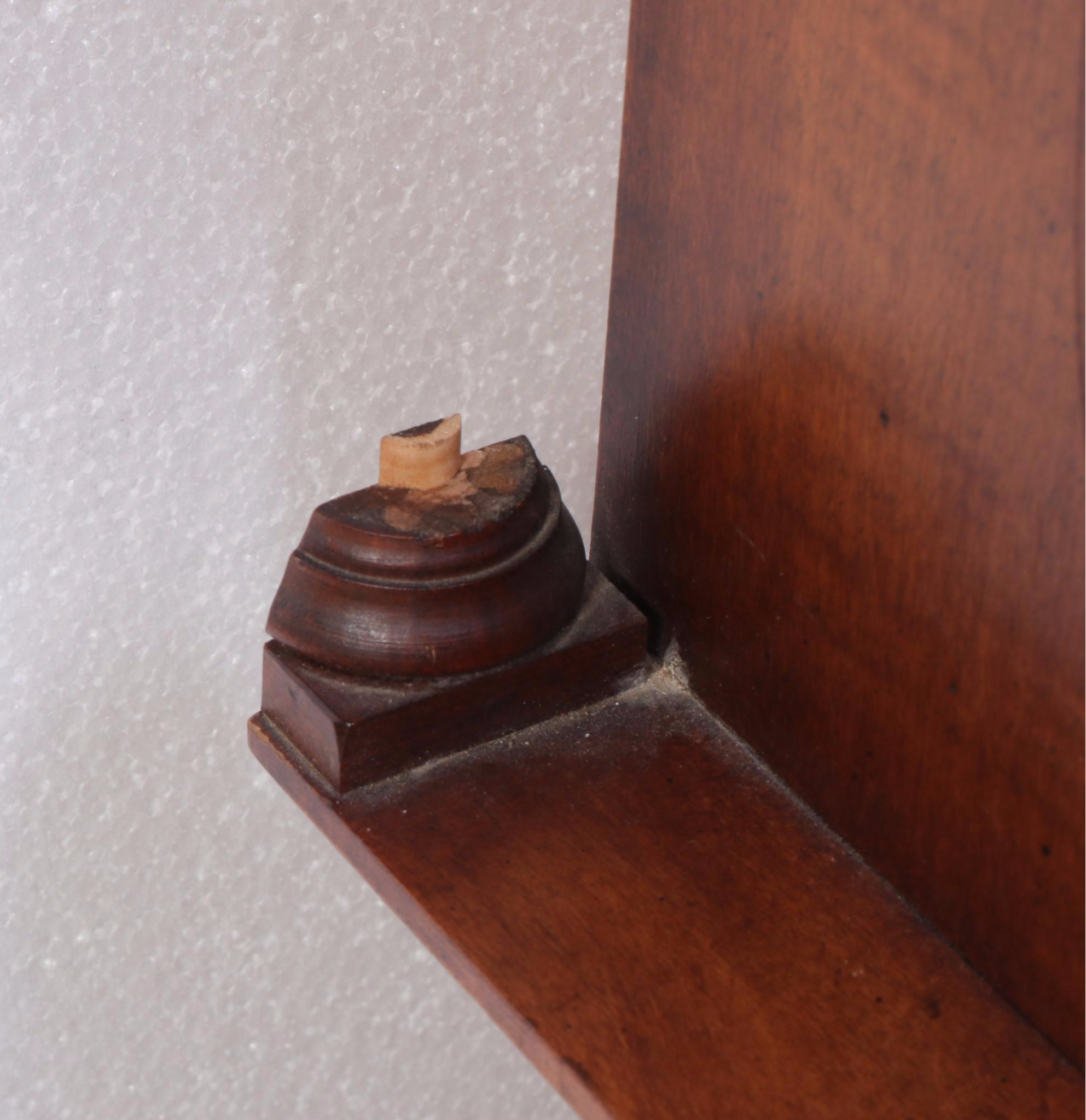 Colonial Clock Co. Tiger Maple Thomas Jackson Preston Reproduction Clock