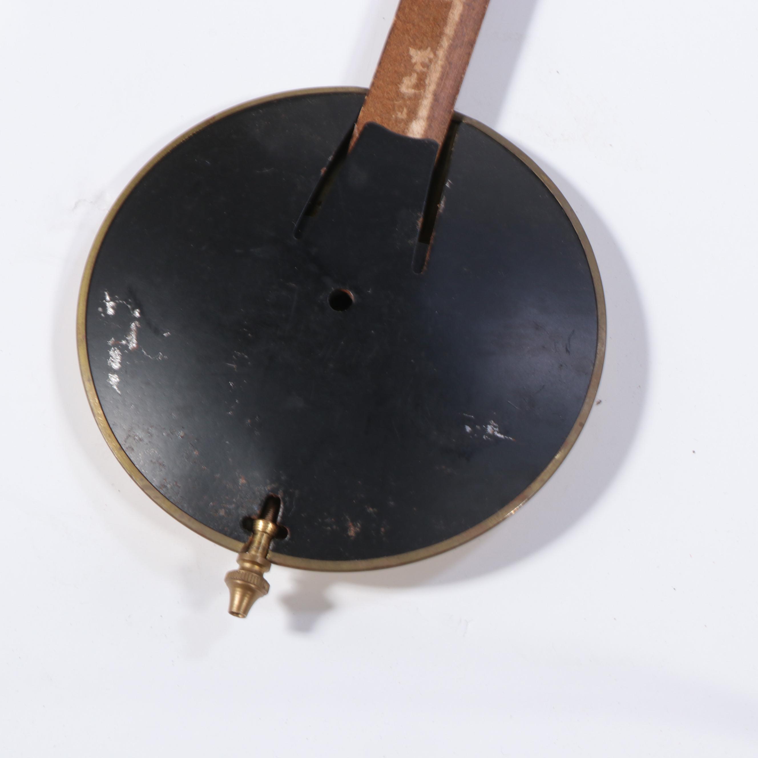 Colonial Clock Co. Tiger Maple Thomas Jackson Preston Reproduction Clock