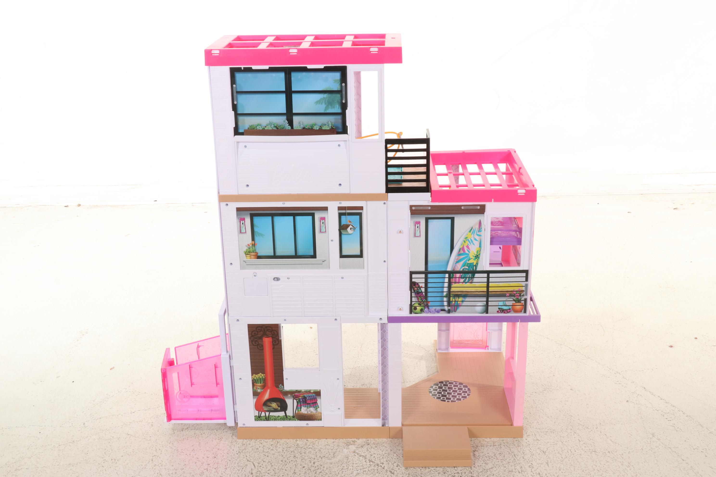 Barbie Dreamhouse Playset With Accessories