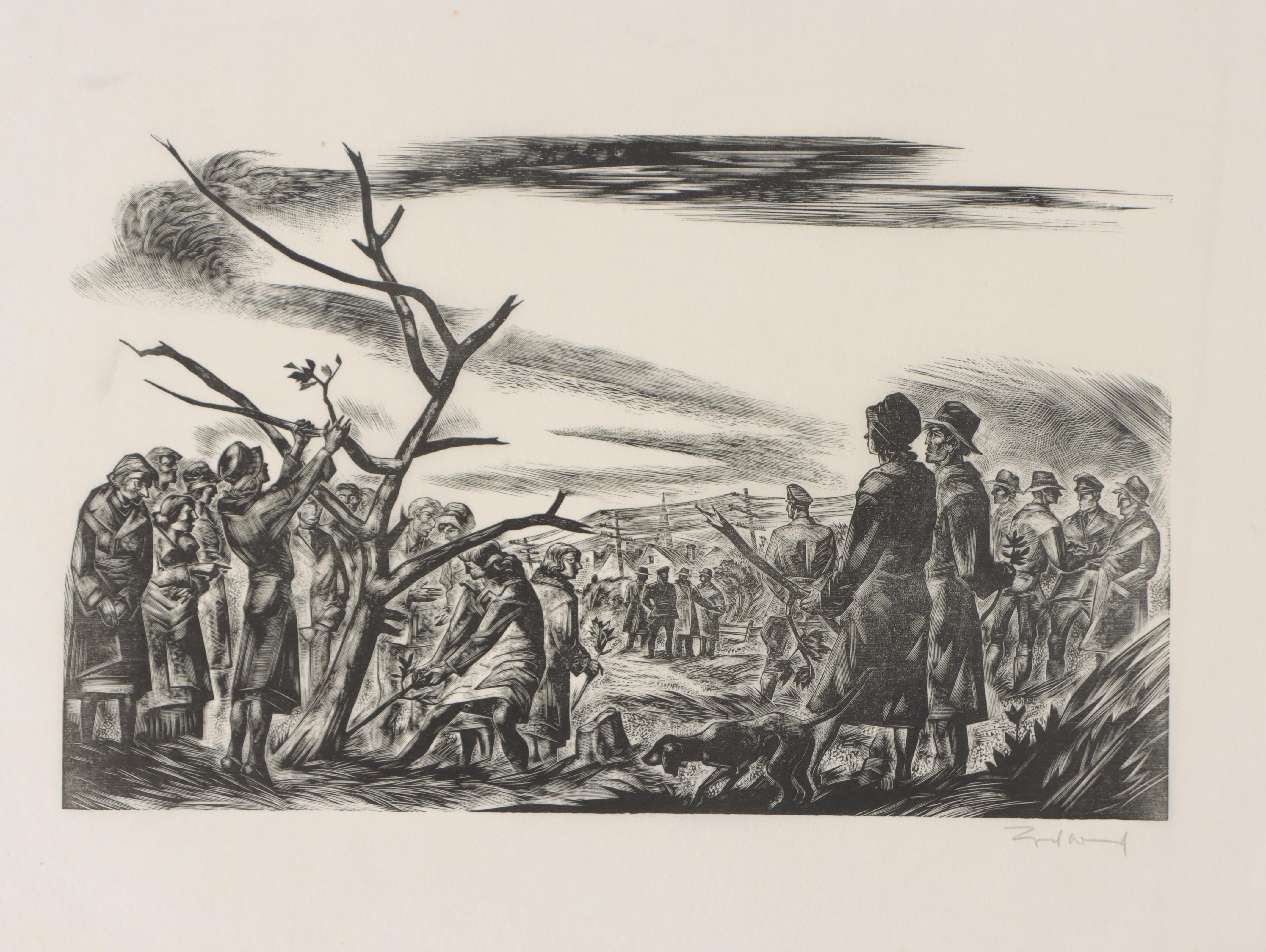 Lynd Ward Wood Engraving Illustrations