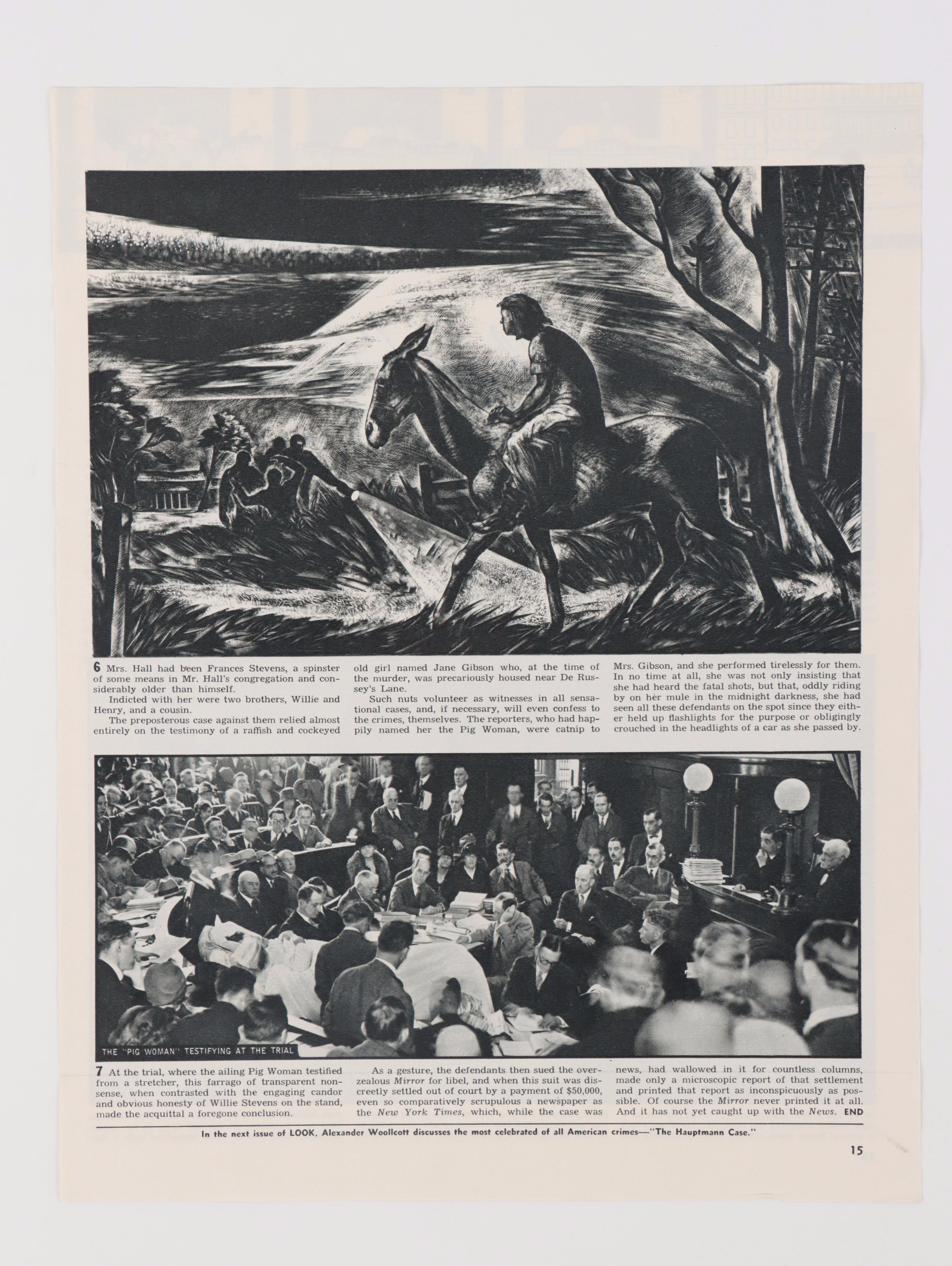 Lynd Ward Wood Engraving Illustrations