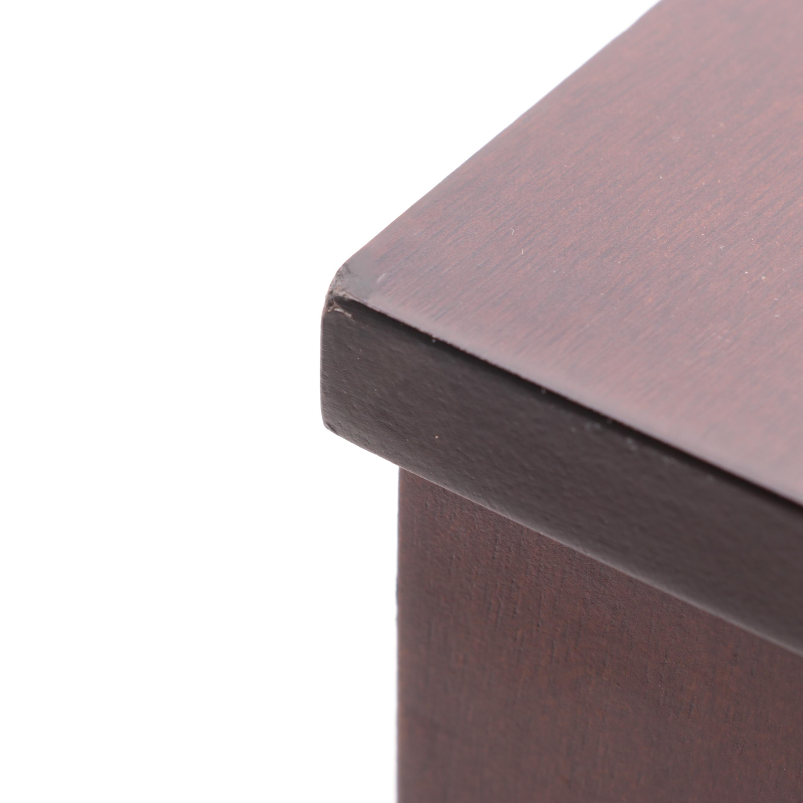 Contemporary Cherry Finished Wooden Jewelry Boxes