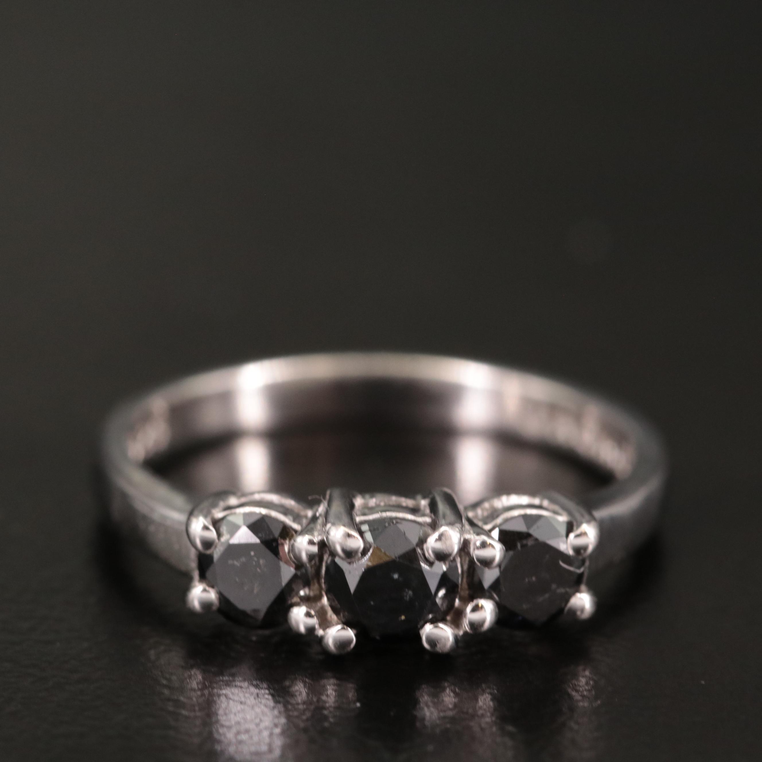 Sterling Diamond Band