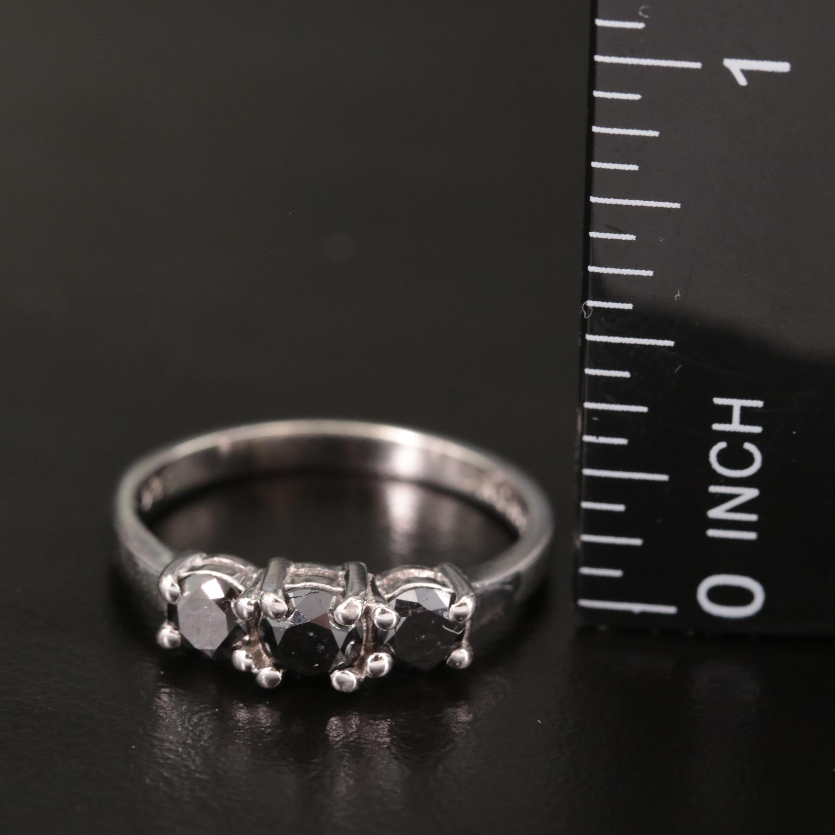 Sterling Diamond Band