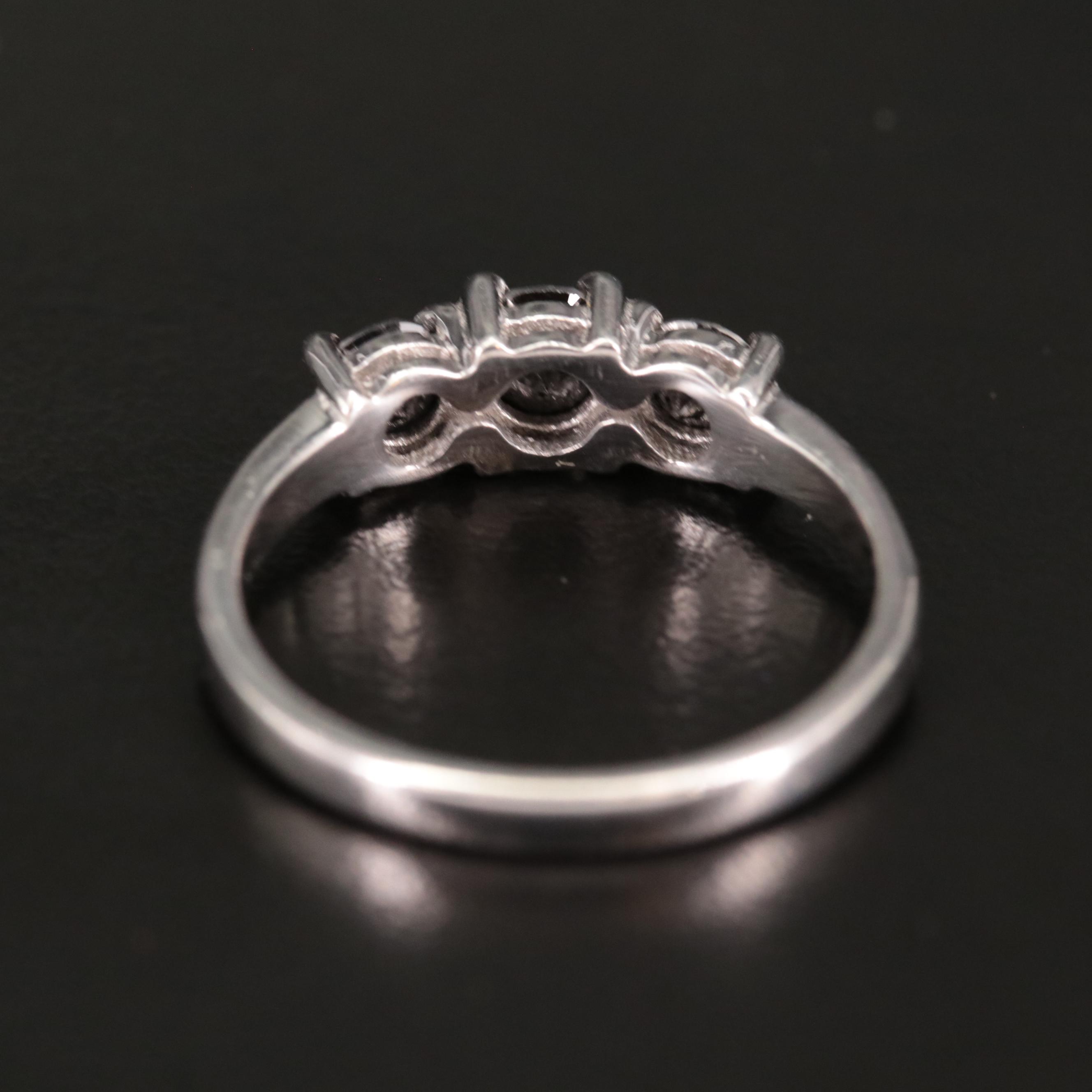 Sterling Diamond Band