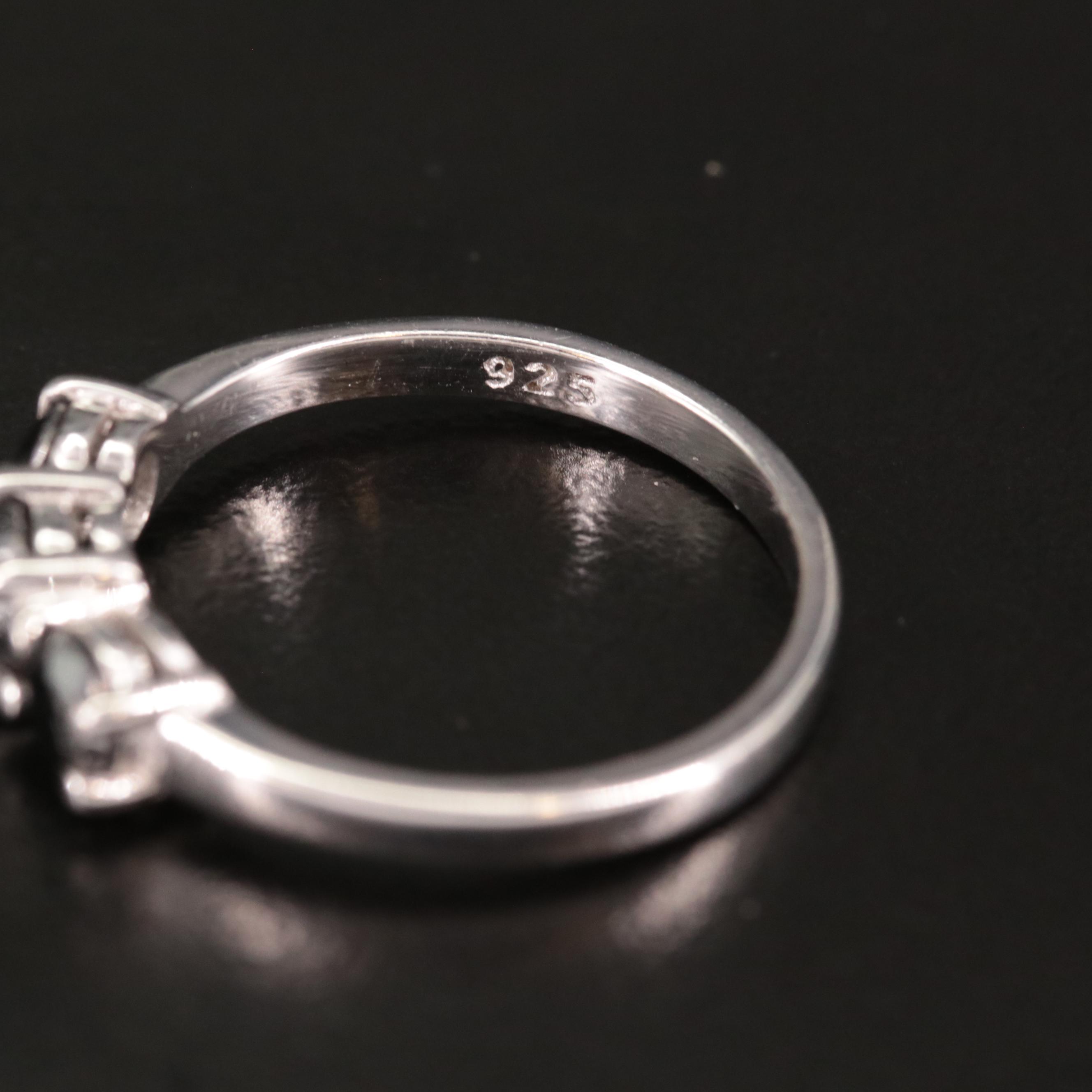 Sterling Diamond Band