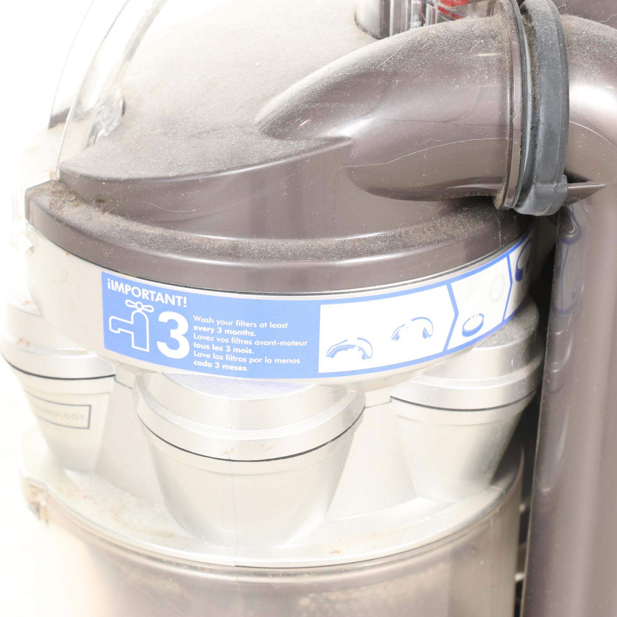 Dyson DC25 Vacuum With Shark Scrubbing Floor Cleaner