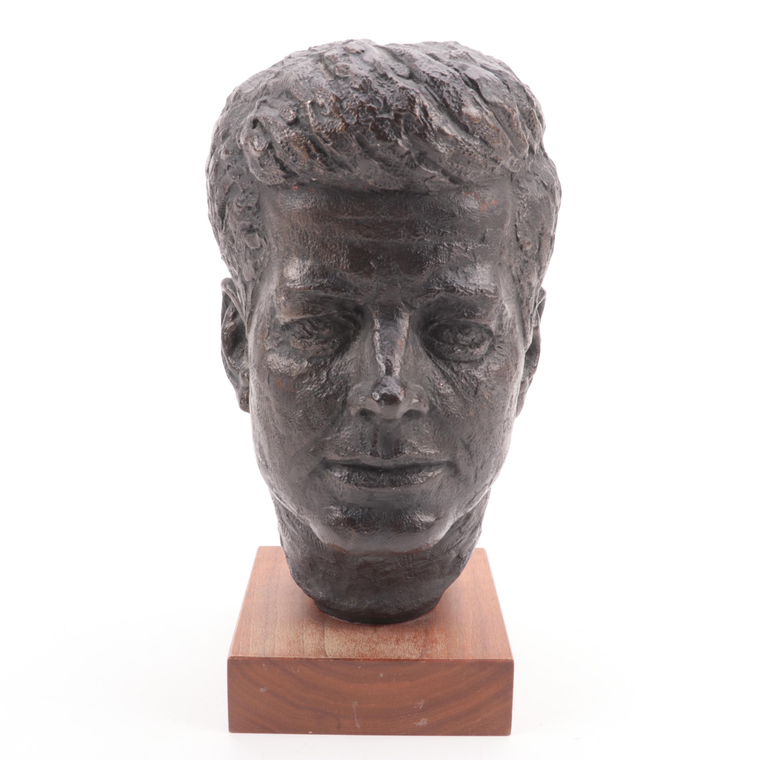 John F. Kennedy PT-109 Model Kit, Bust, Prints and Book