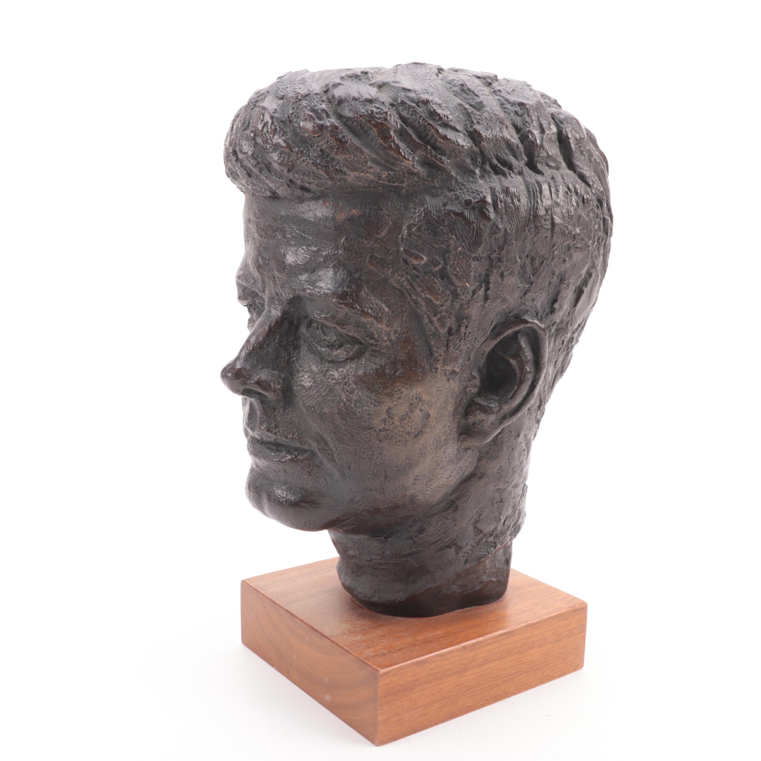 John F. Kennedy PT-109 Model Kit, Bust, Prints and Book