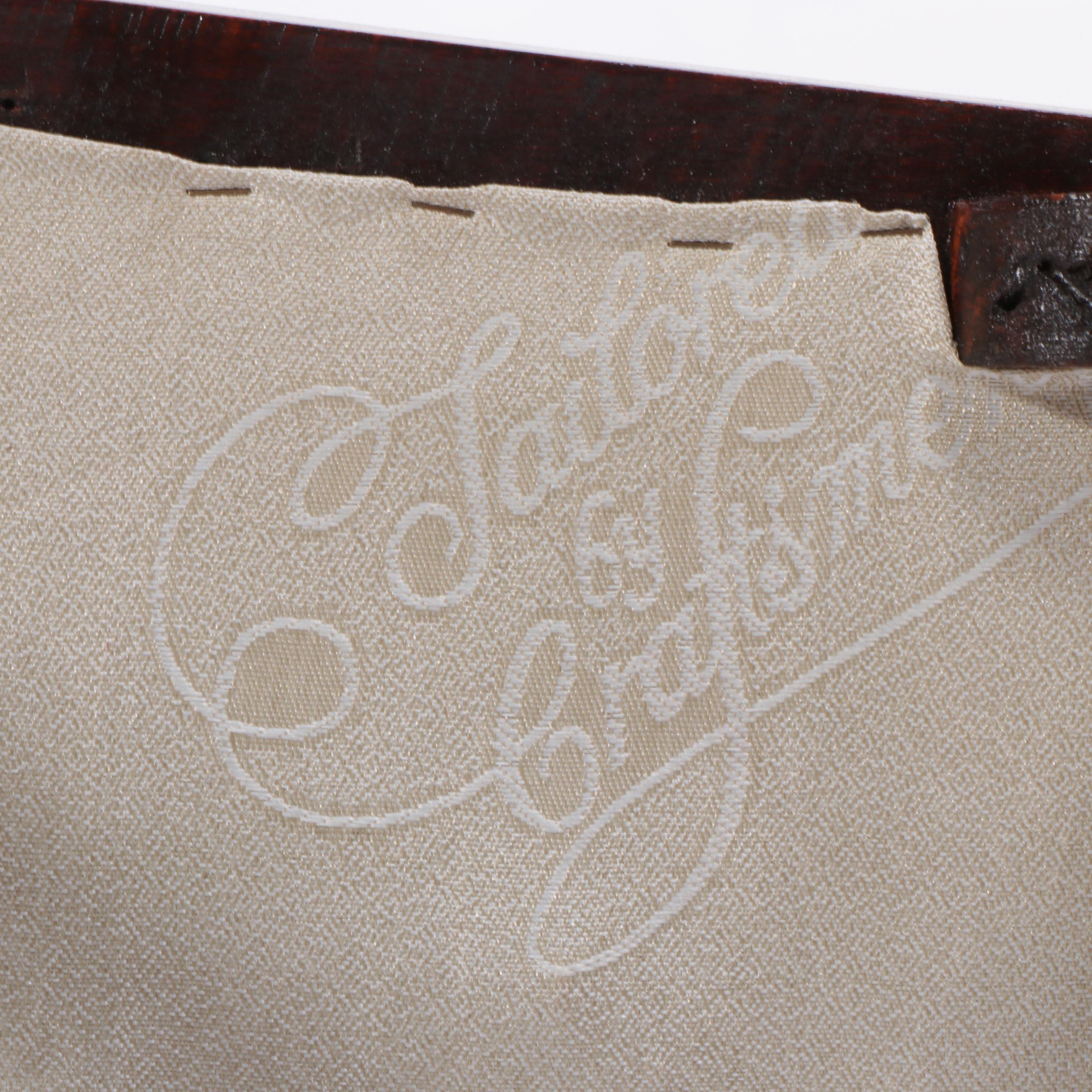 Neoclassical Style Mahogany, Marquetry, and MOP-Inlaid Side Chair