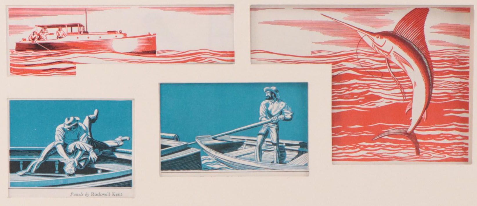 Rockwell Kent Wood Engravings After Harold von Schmidt