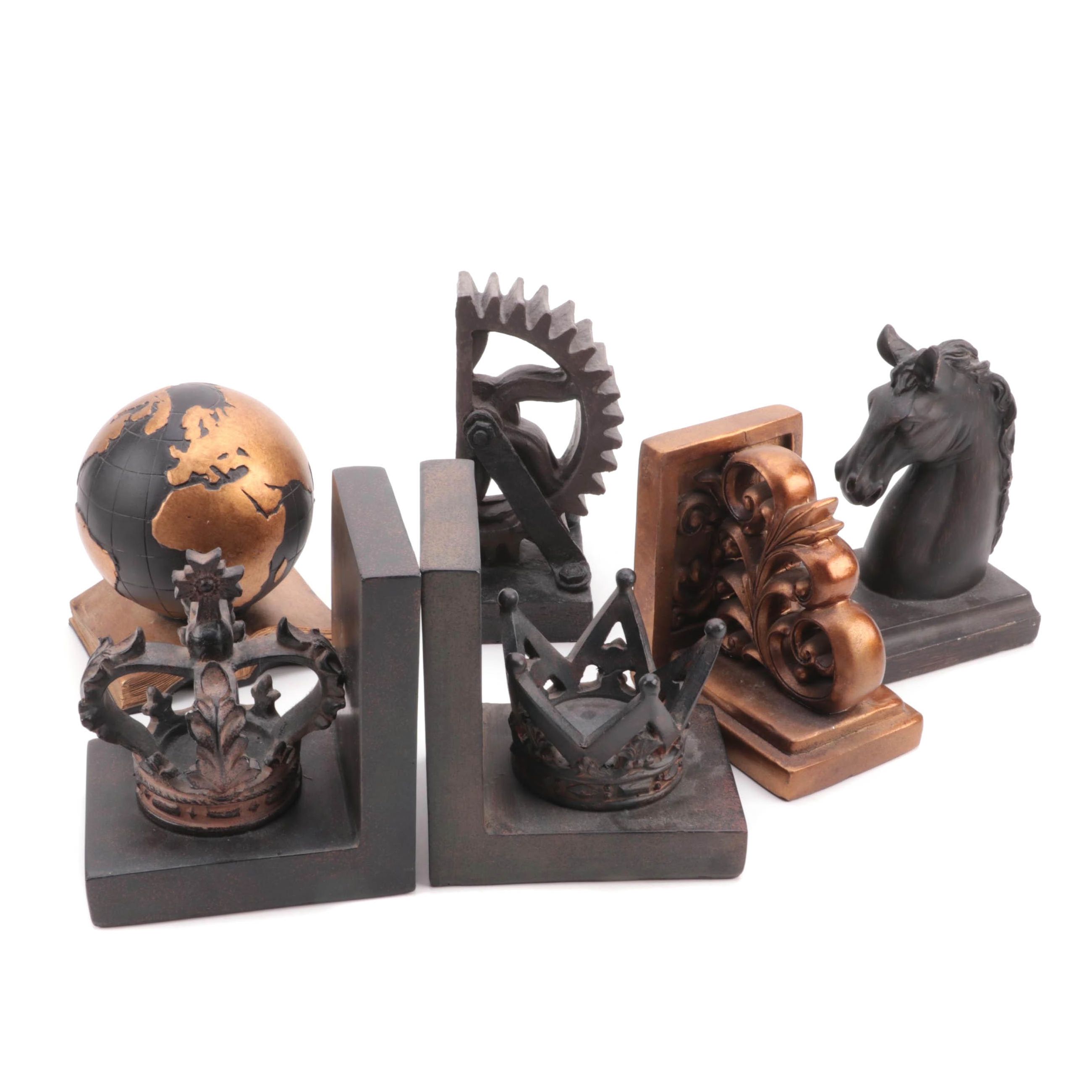 Horse Head  and Other Resin Bookends