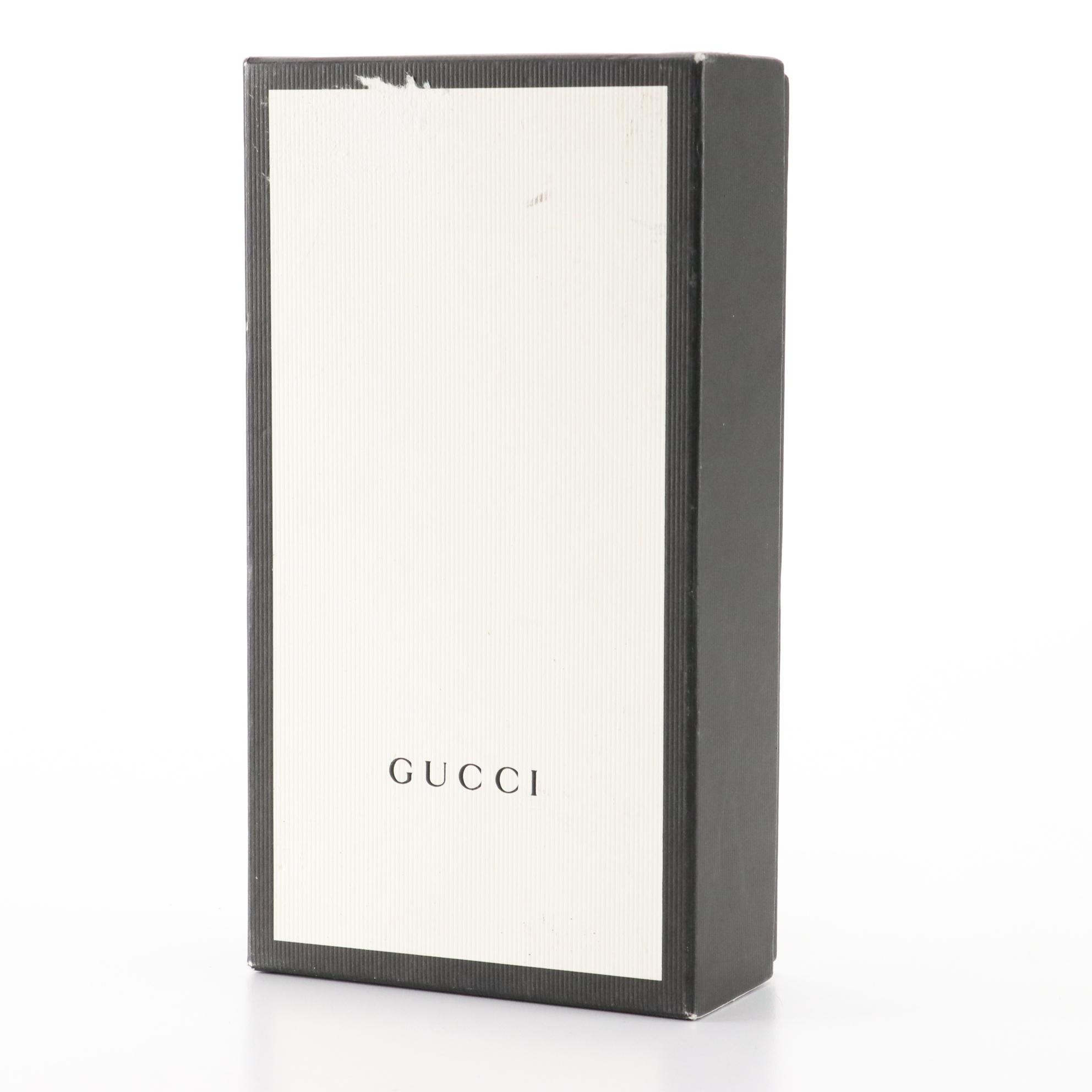 Gucci Grained Leather Continental Wallet