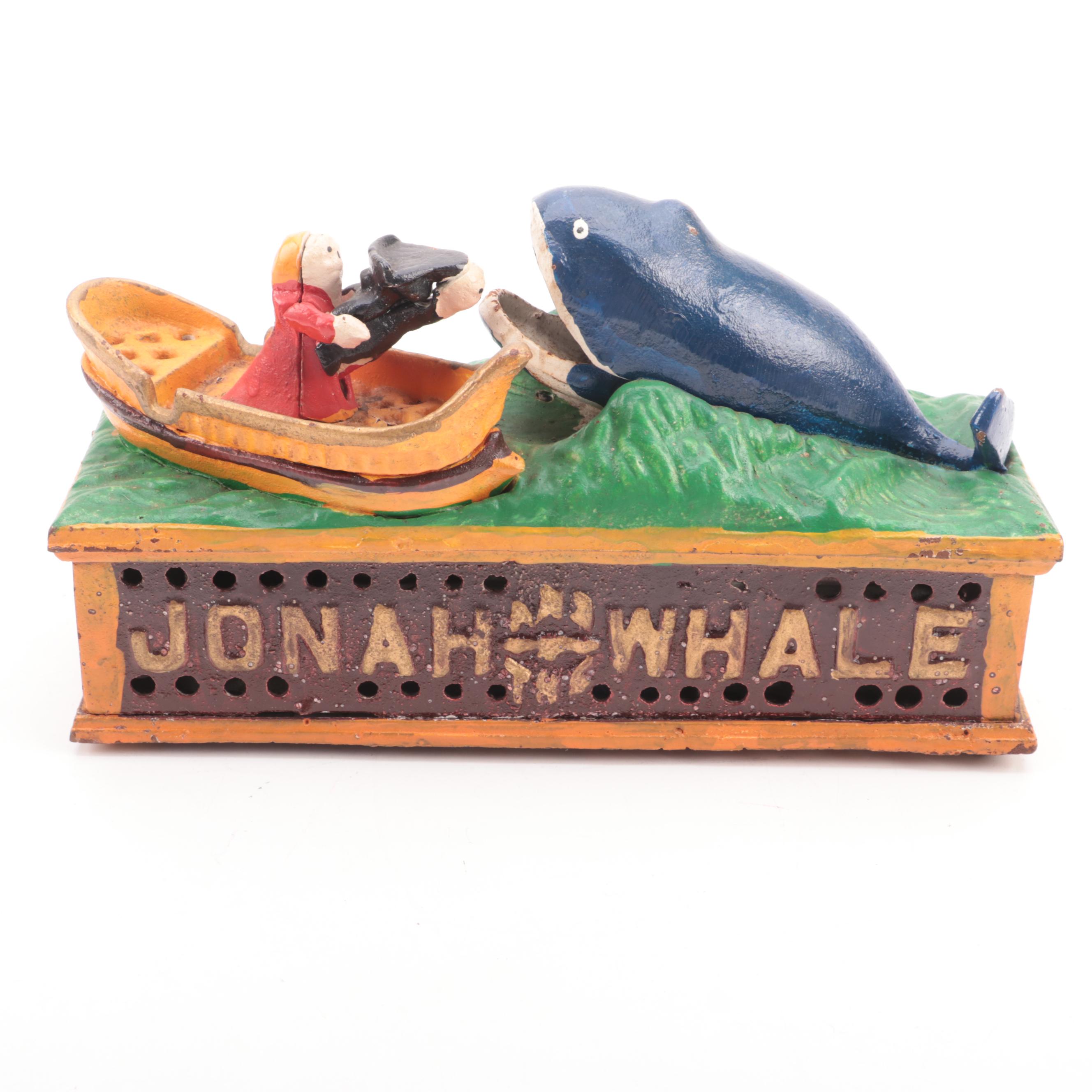 Jonah and The Whale Mechanical Coin Bank