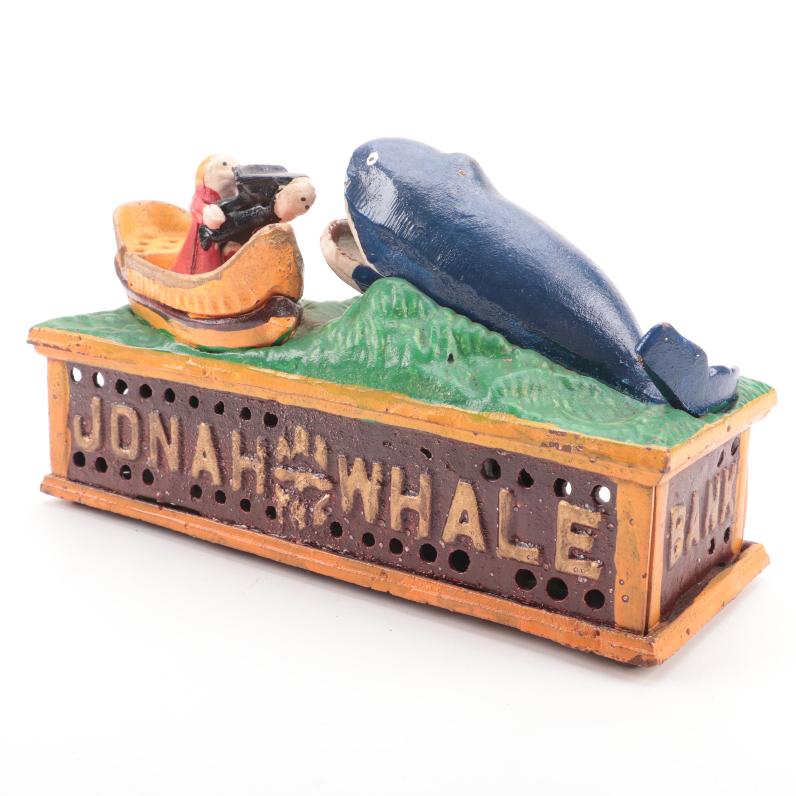 Jonah and The Whale Mechanical Coin Bank