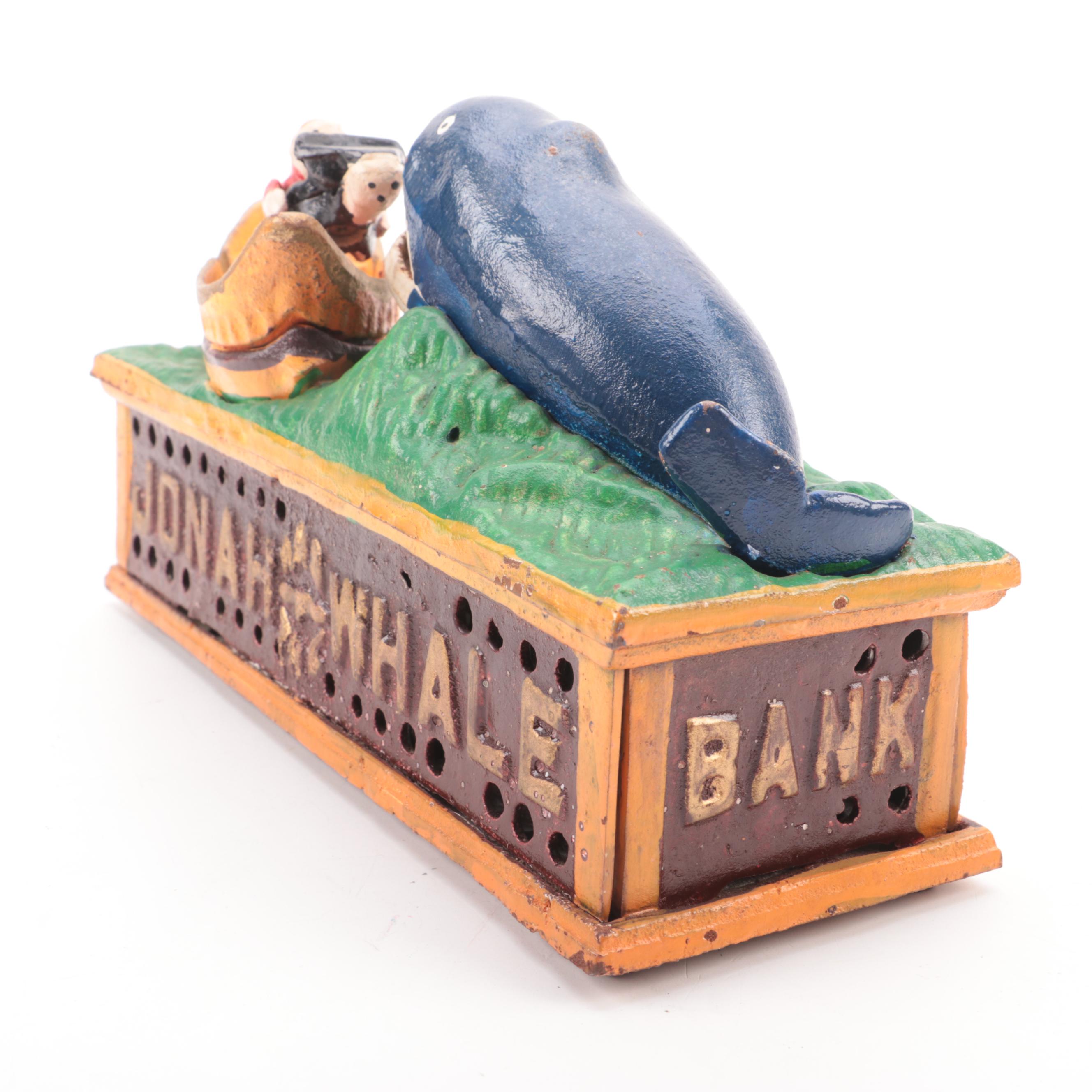 Jonah and The Whale Mechanical Coin Bank