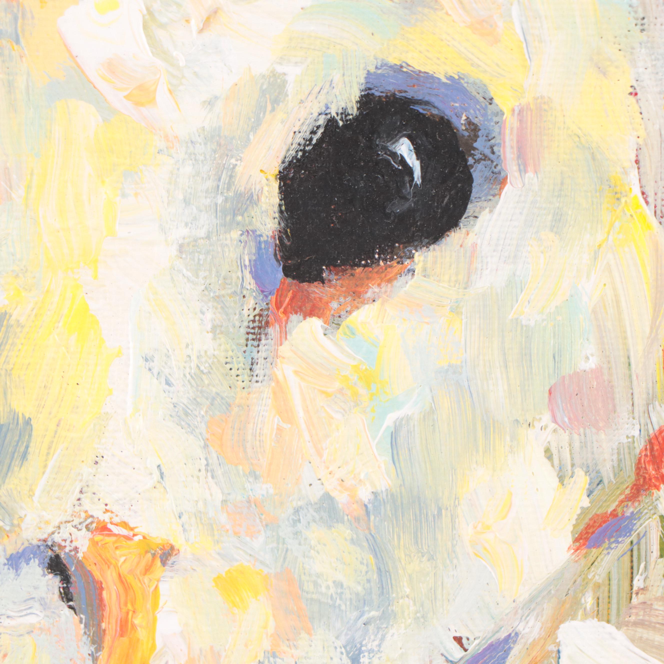 Acrylic Painting of Owl Portrait