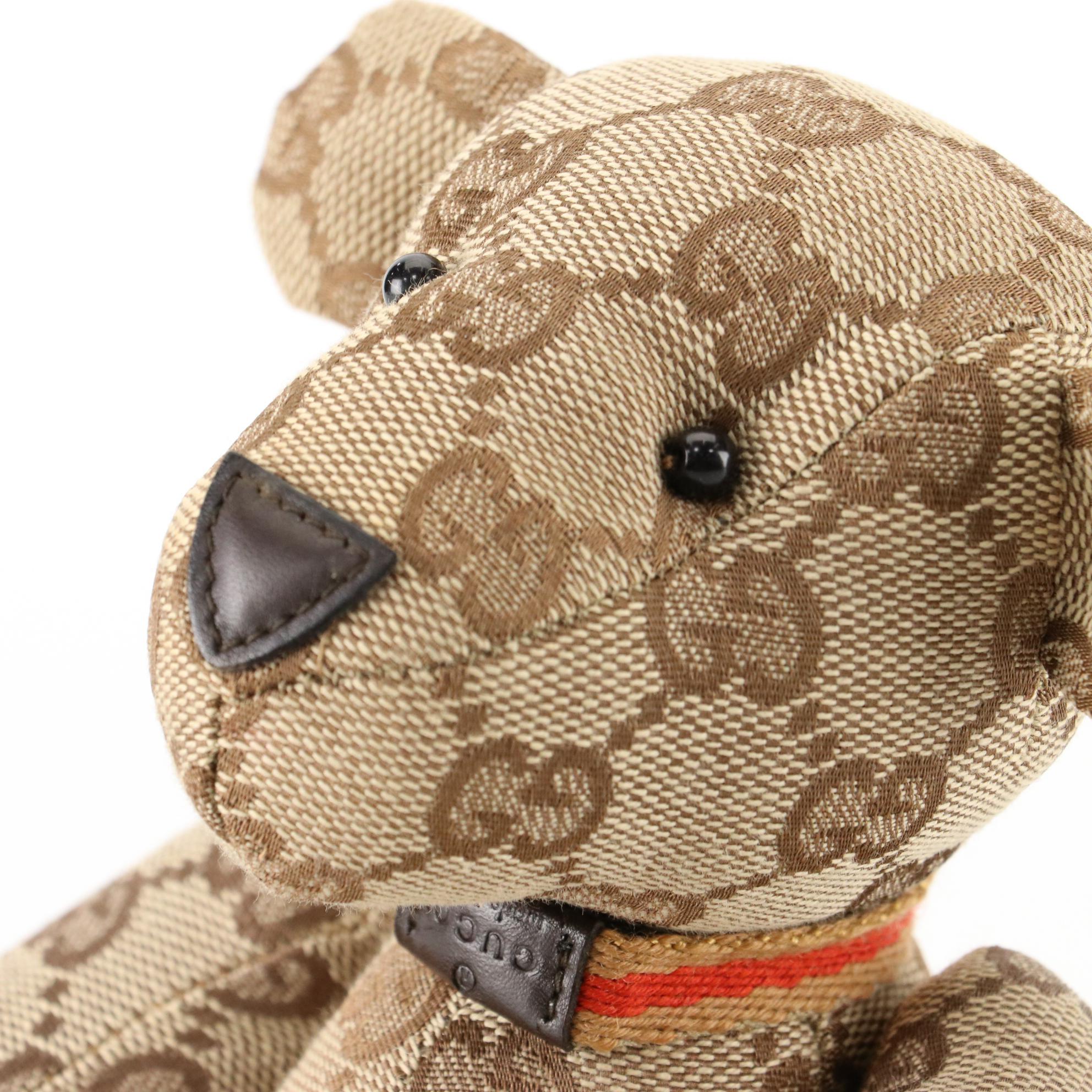 Gucci GG Canvas Teddy Bear