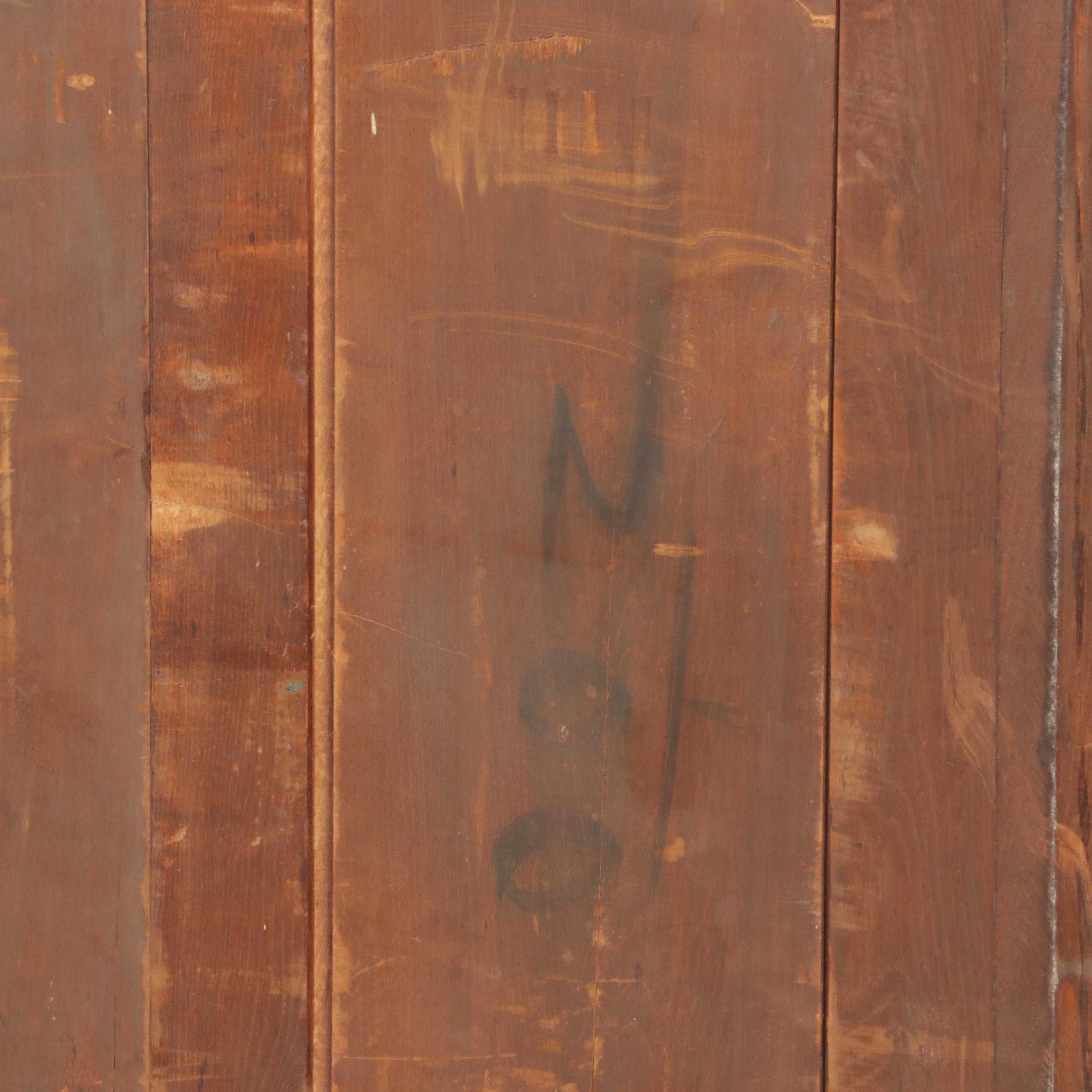 Victorian Walnut and Burl Walnut Glass-Front Bookcase, Late 19th Century