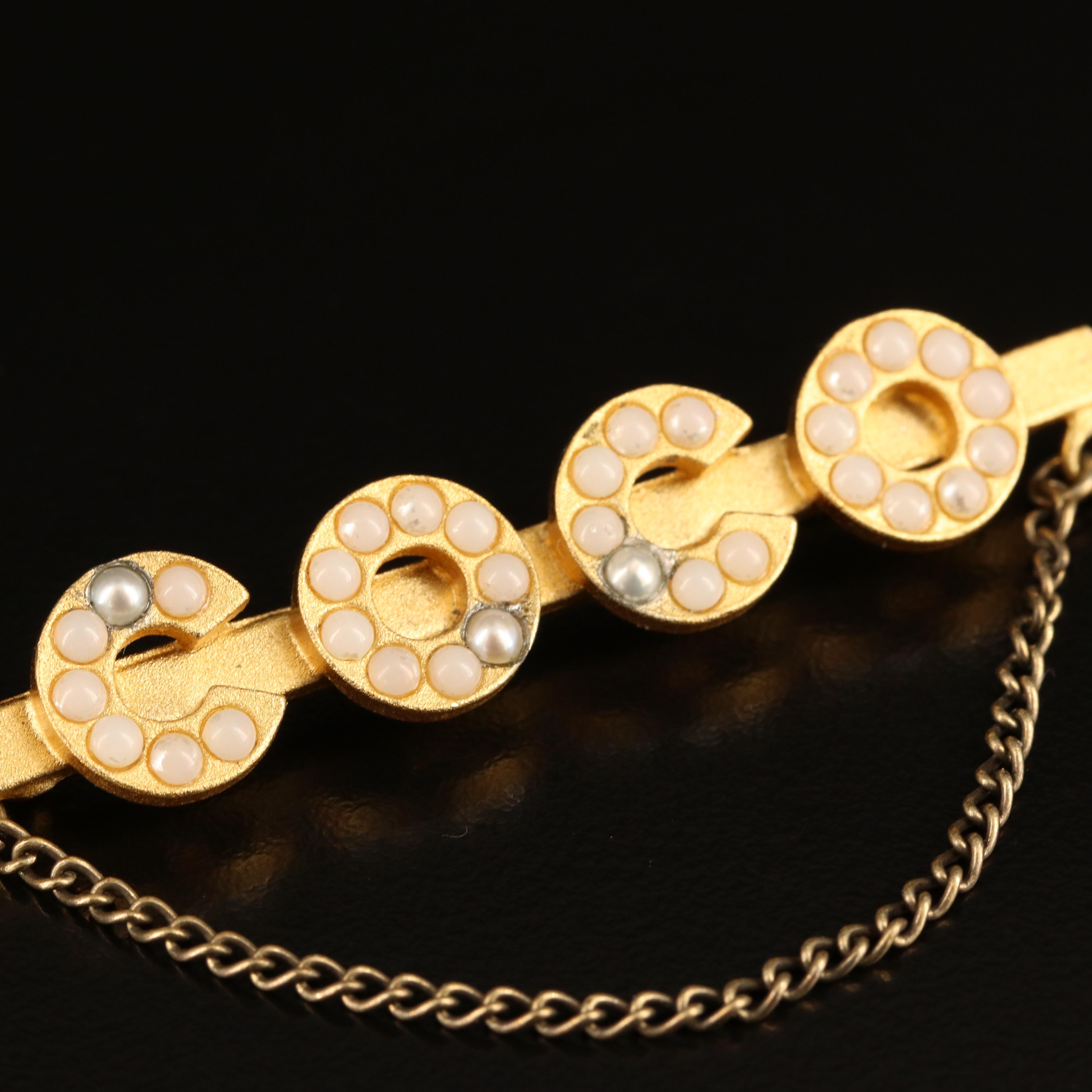 Chanel "Coco" Bar Pin