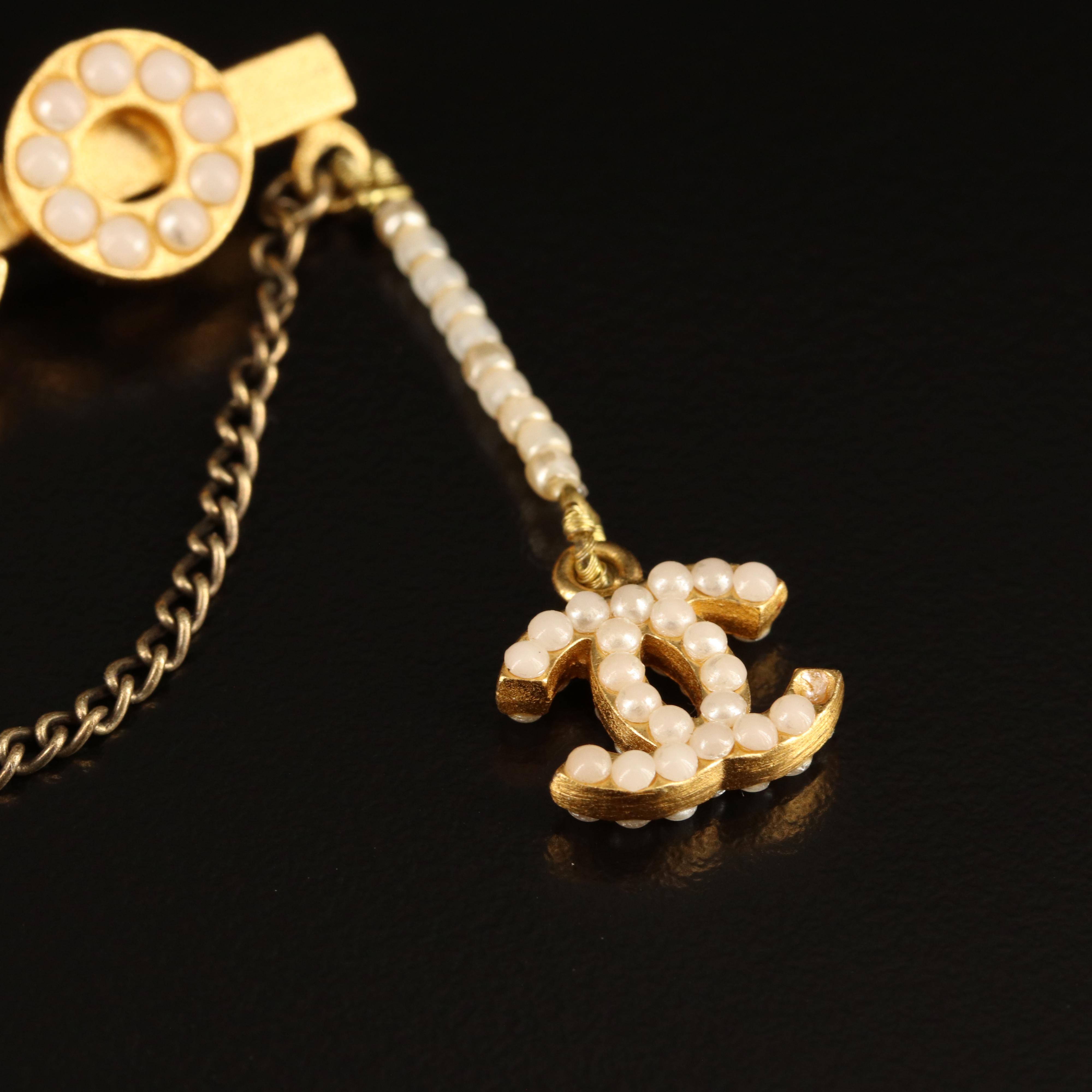 Chanel "Coco" Bar Pin