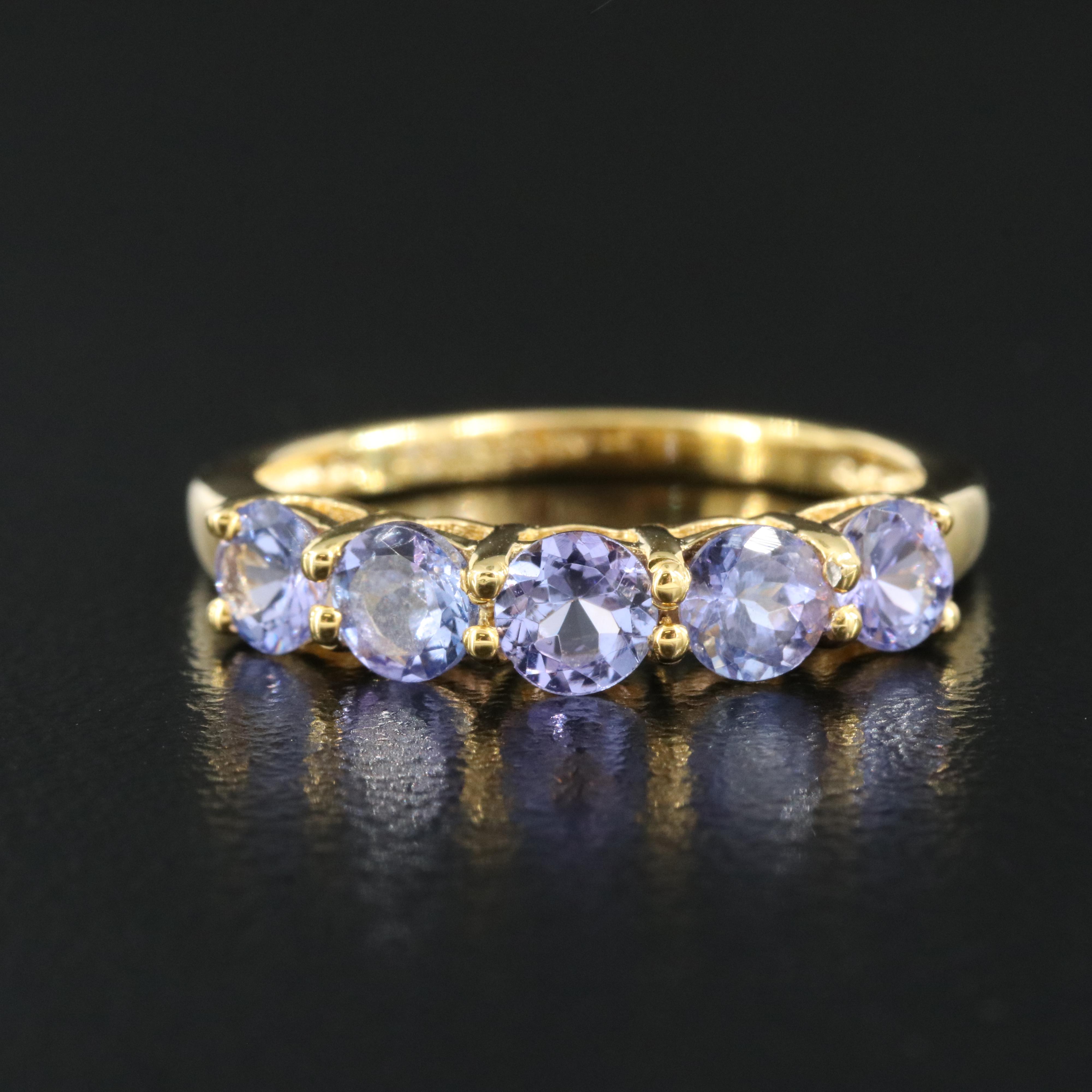 Sterling Tanzanite Ring