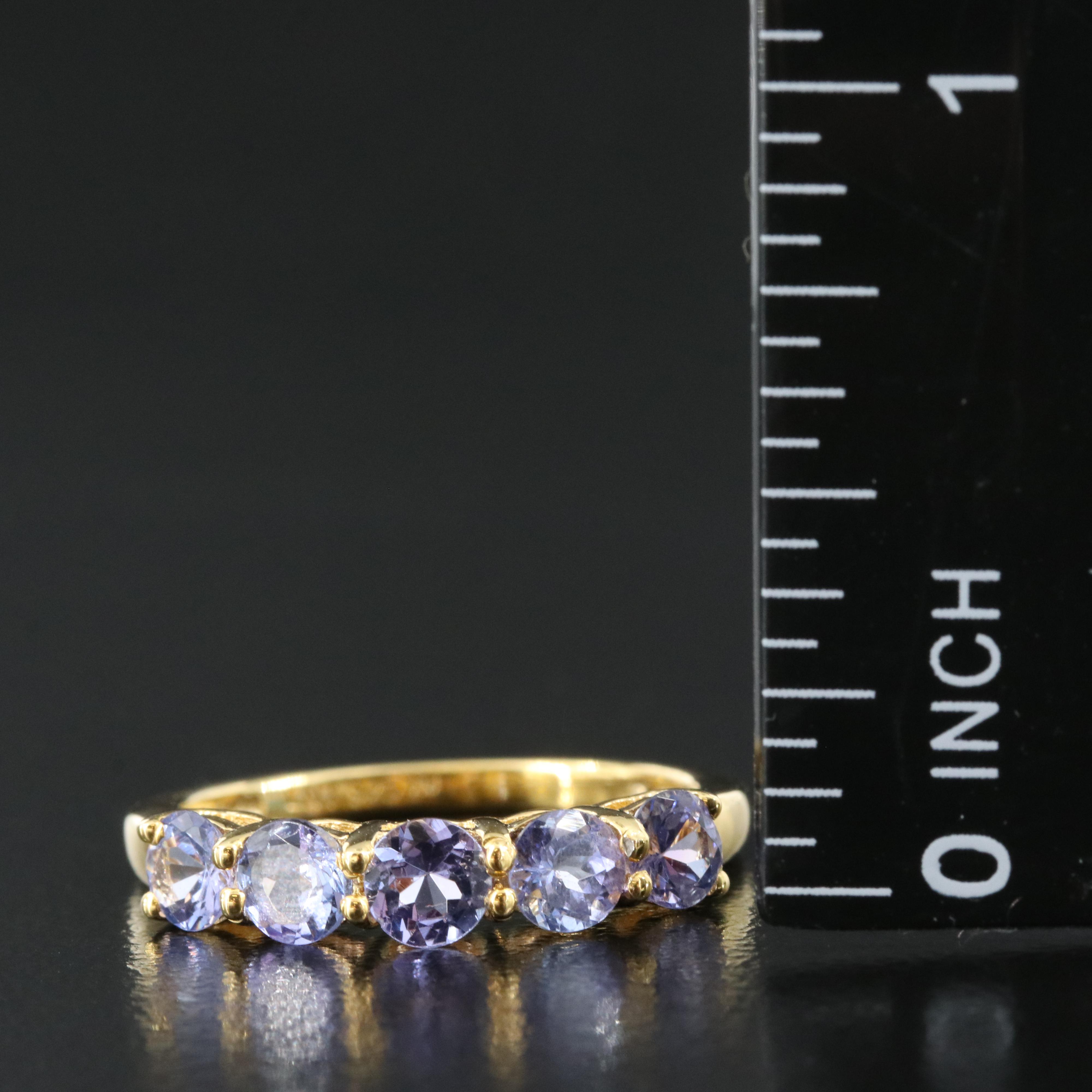 Sterling Tanzanite Ring