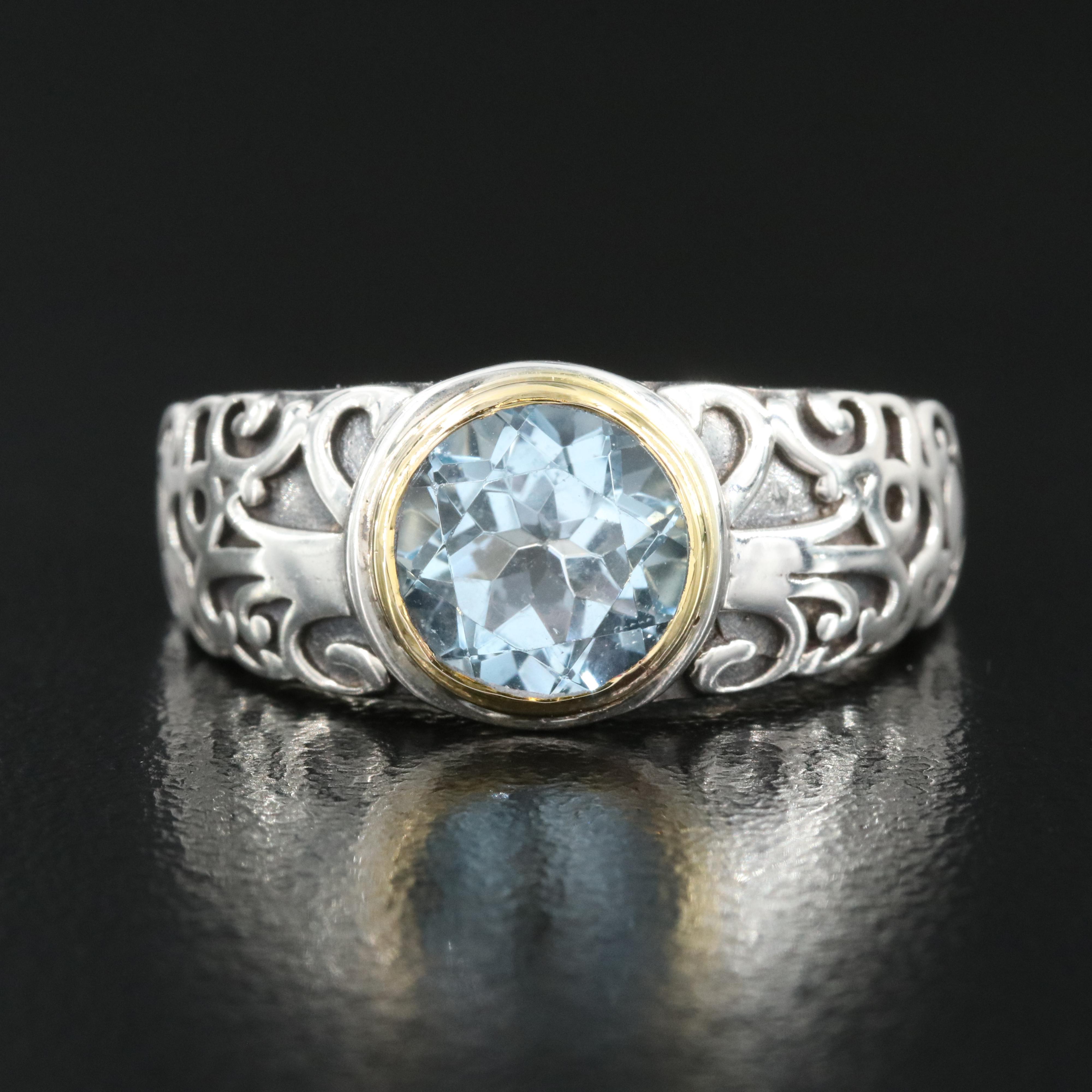 Sterling Topaz Ring