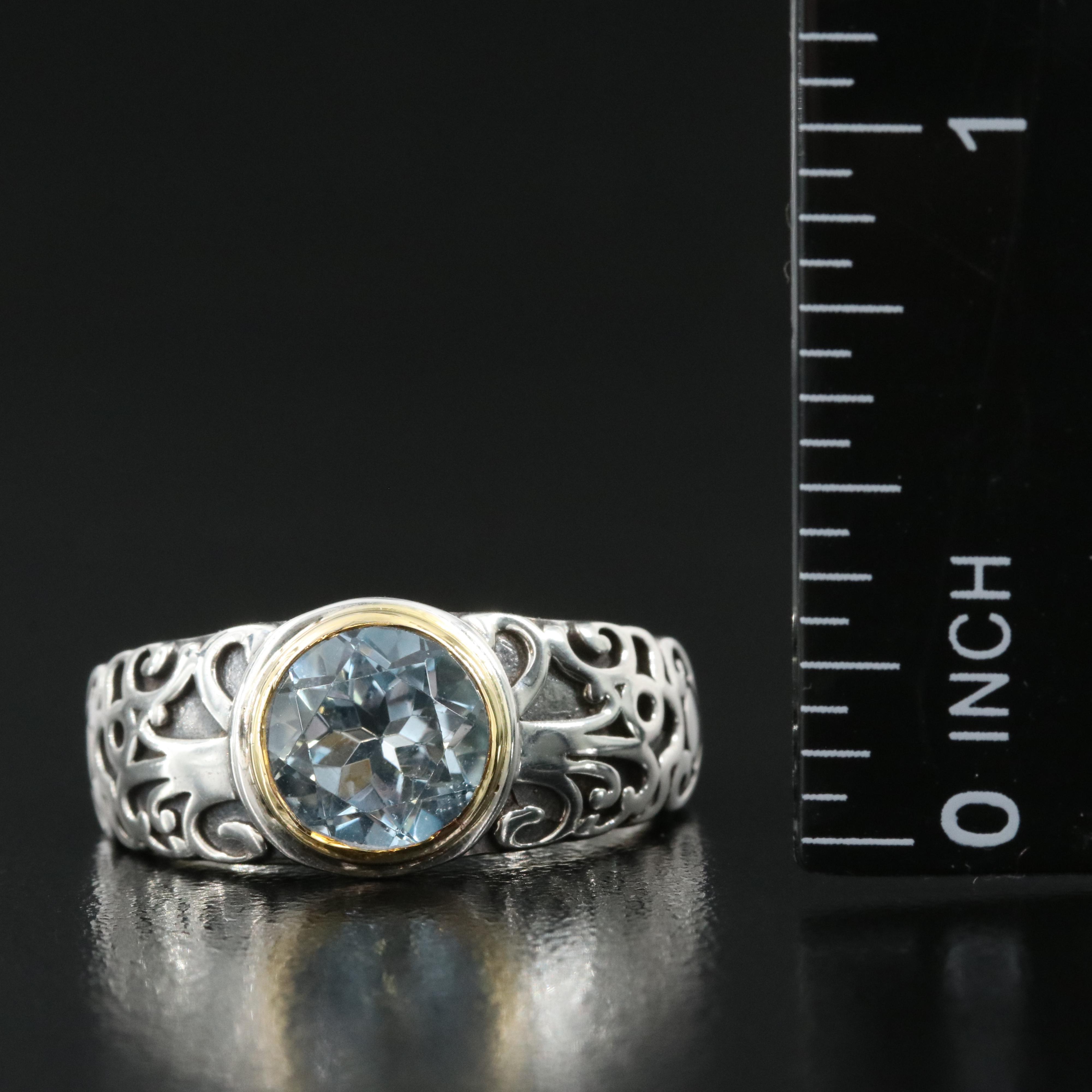 Sterling Topaz Ring