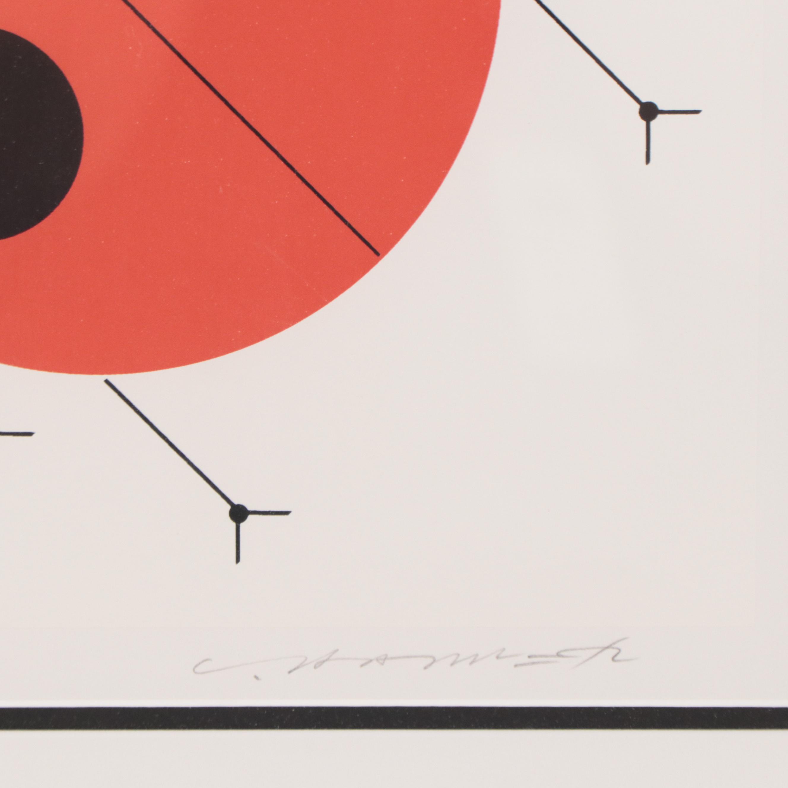 Charley Harper Serigraph "Last Aphid"