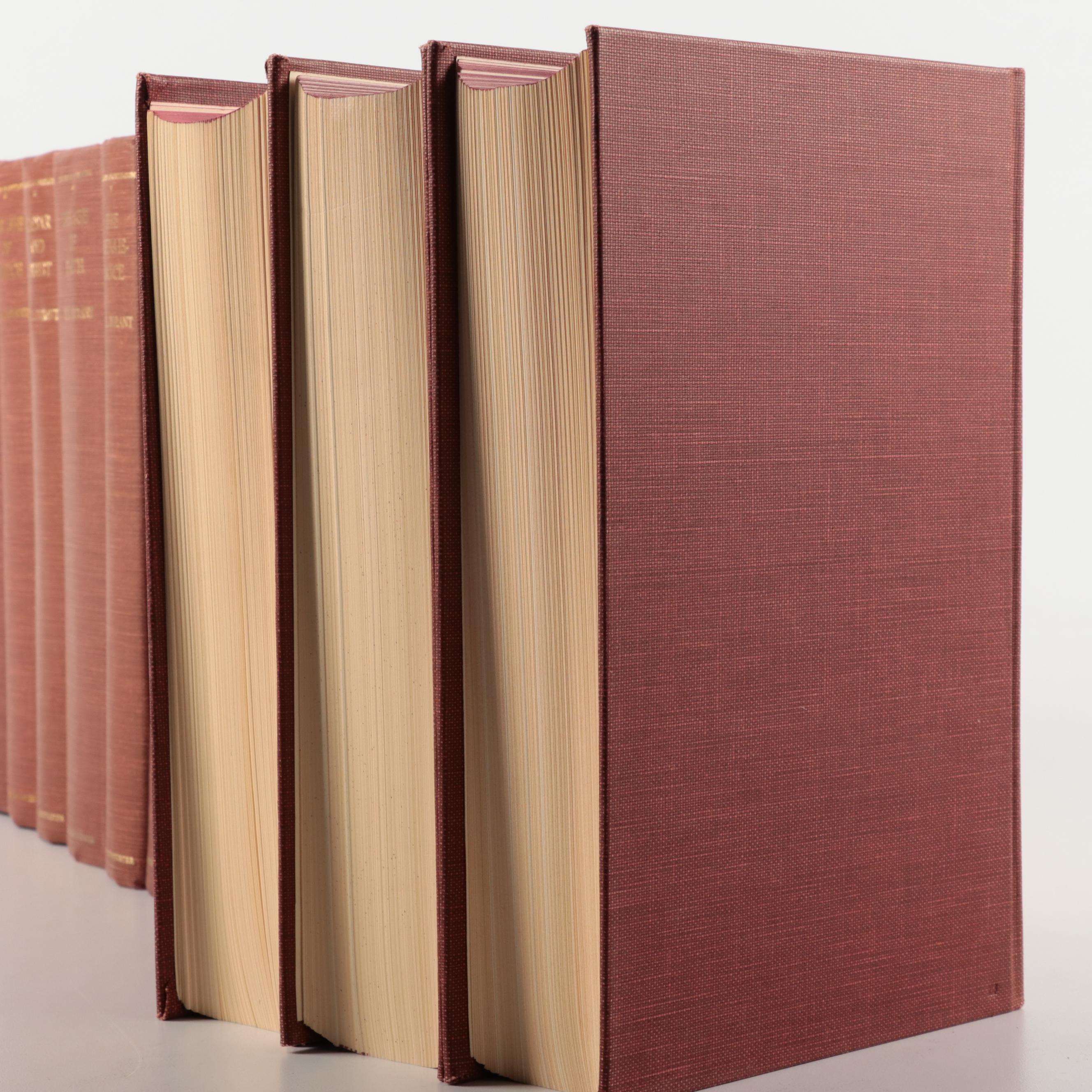 Book Club Edition "The Story of Civilization" Complete Eleven-Volume Set