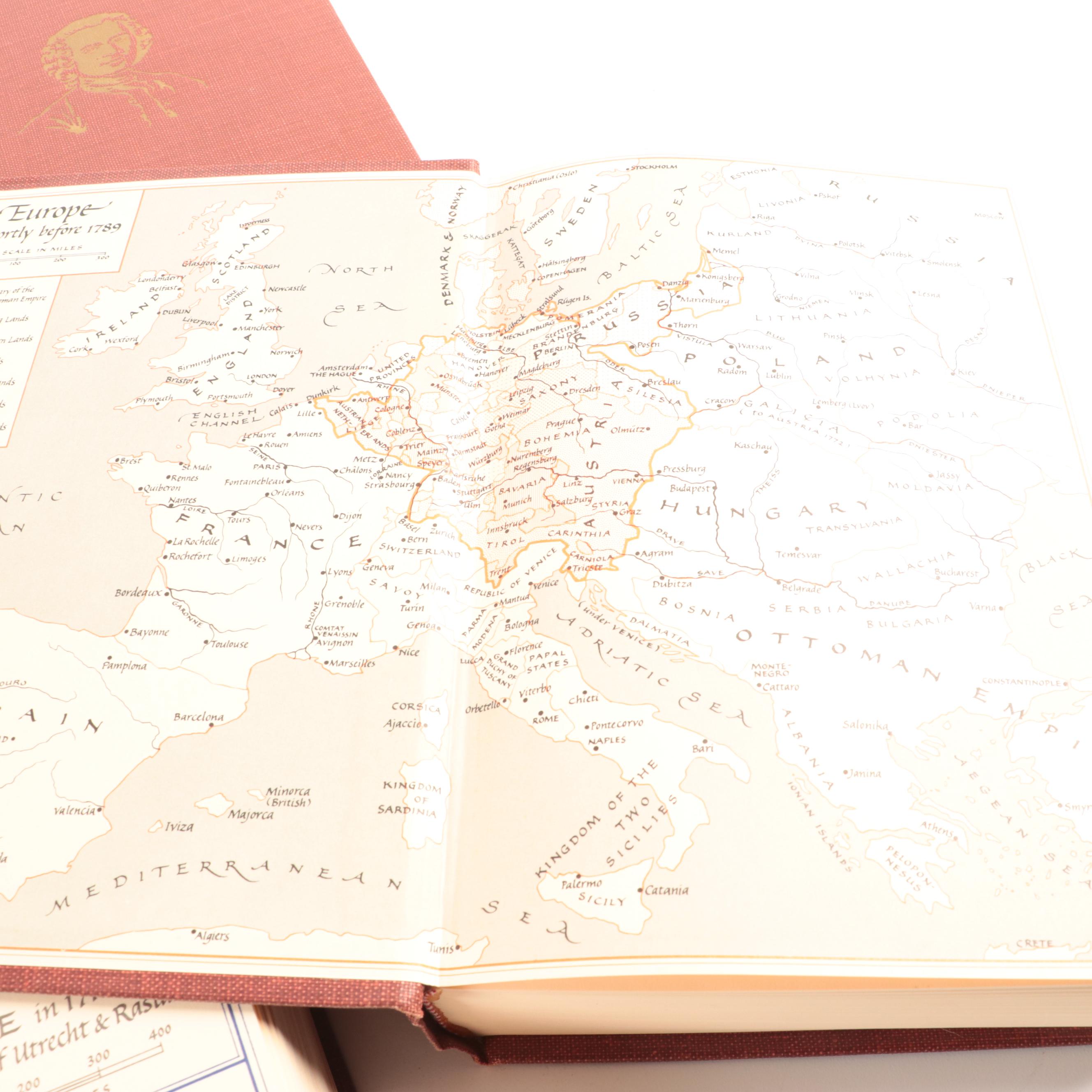 Book Club Edition "The Story of Civilization" Complete Eleven-Volume Set