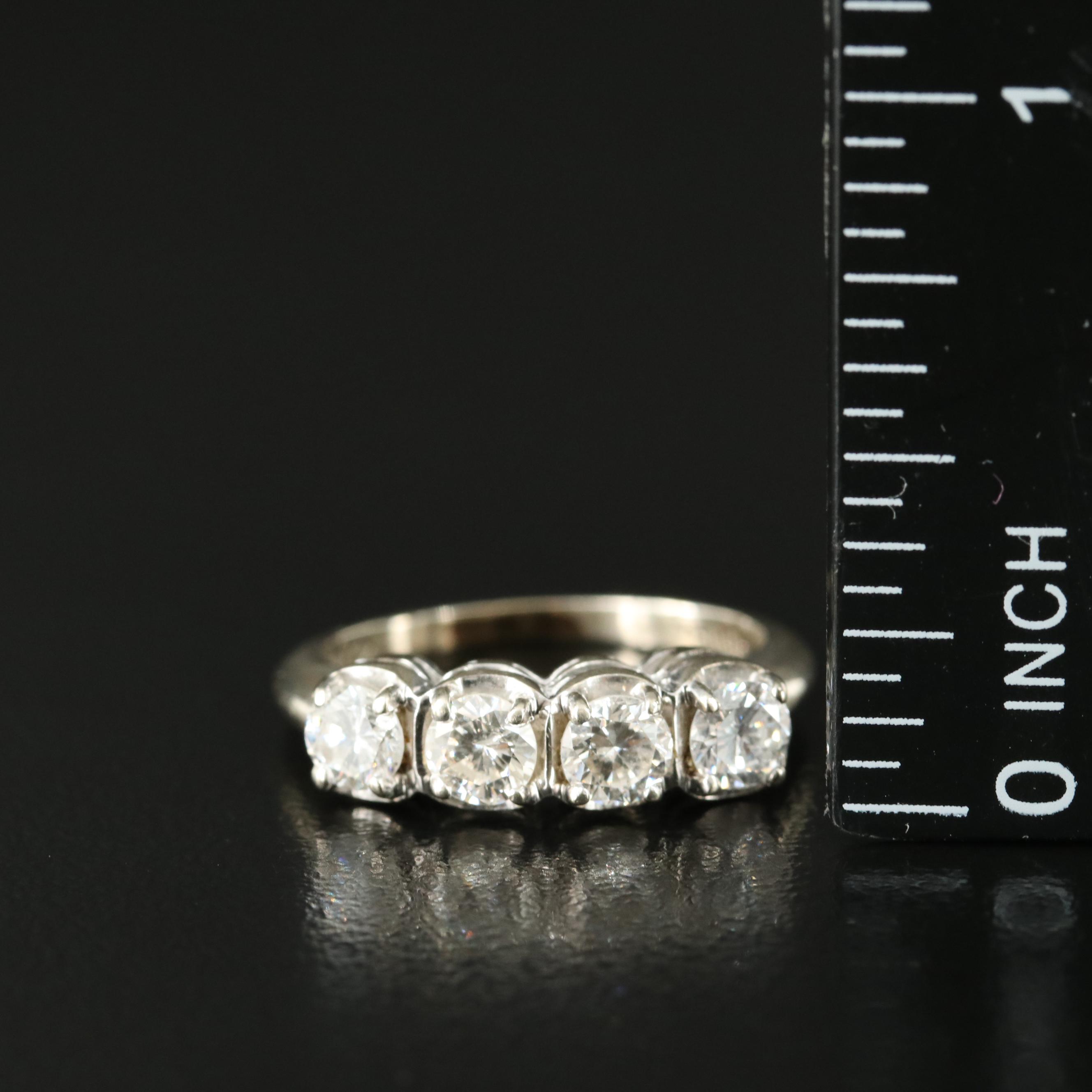 14K 0.88 CTW Diamond Ring
